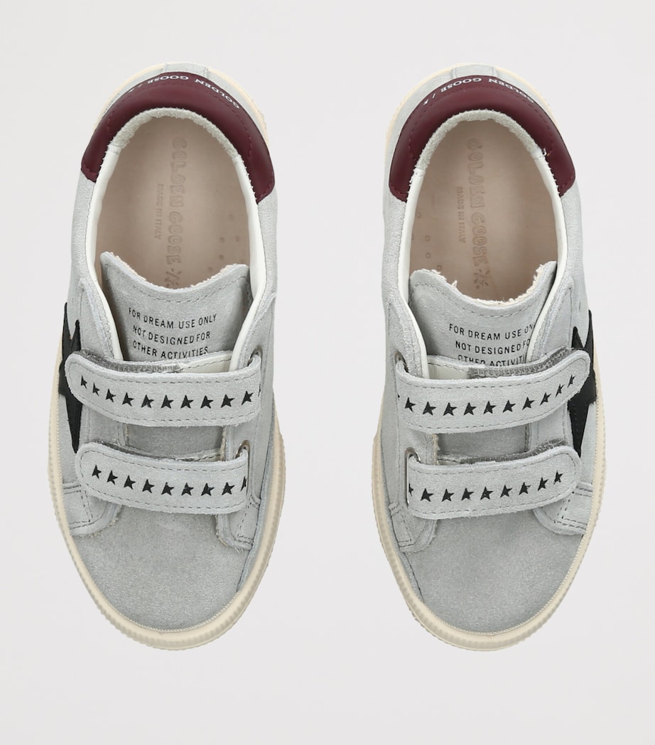 Golden Goose May School Velcro Sneakers Grey/other Image 3