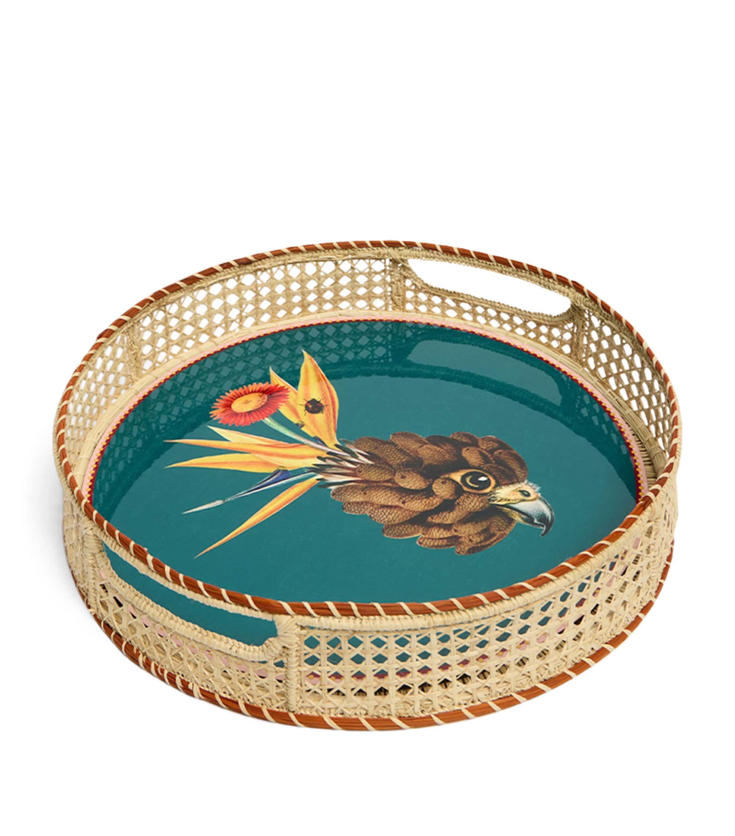 Raffia Tray (36.5cm) MATTONE Image 3