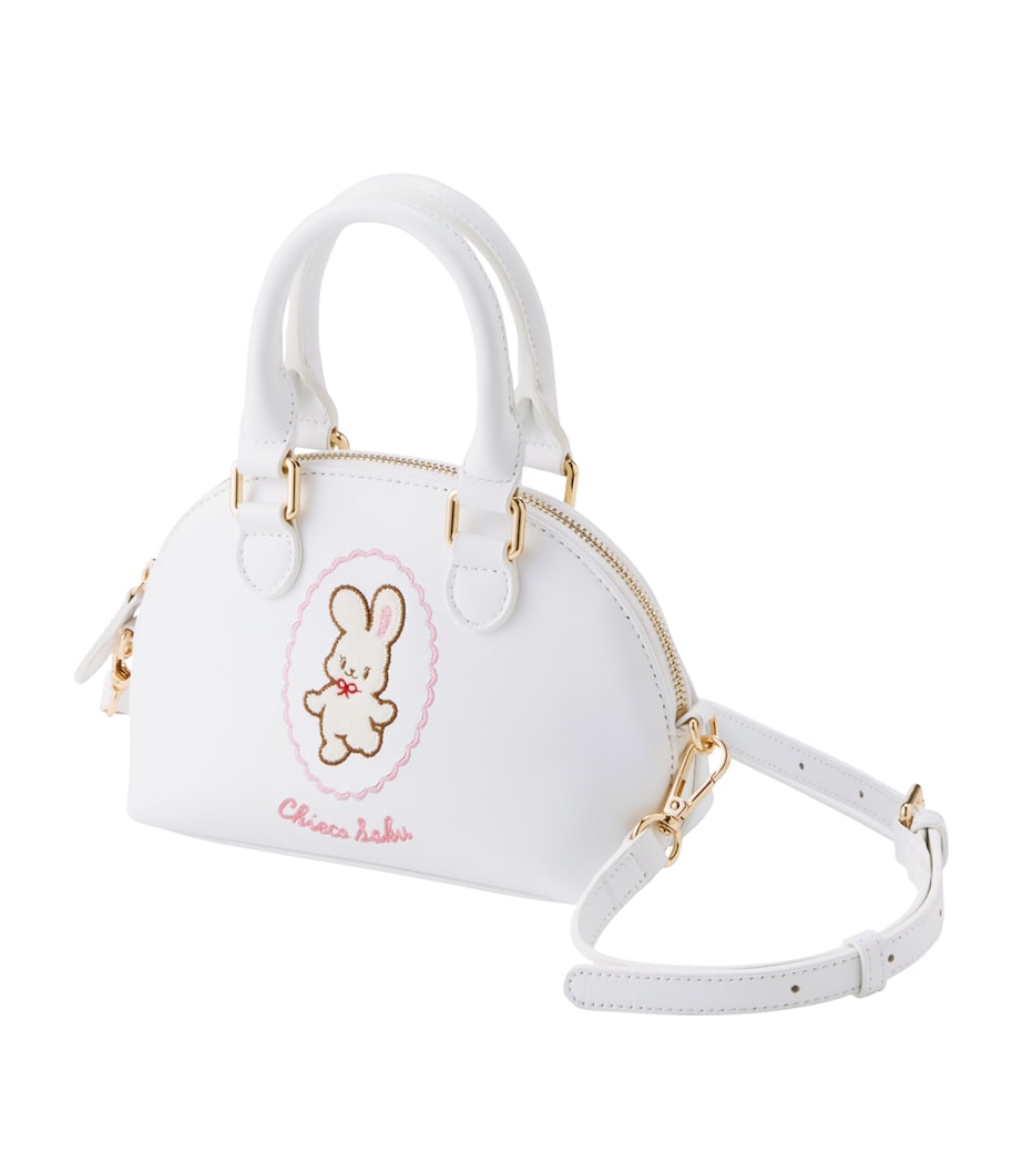 Miki House Leather Chieco Saku Top-Handle Bag Image 1