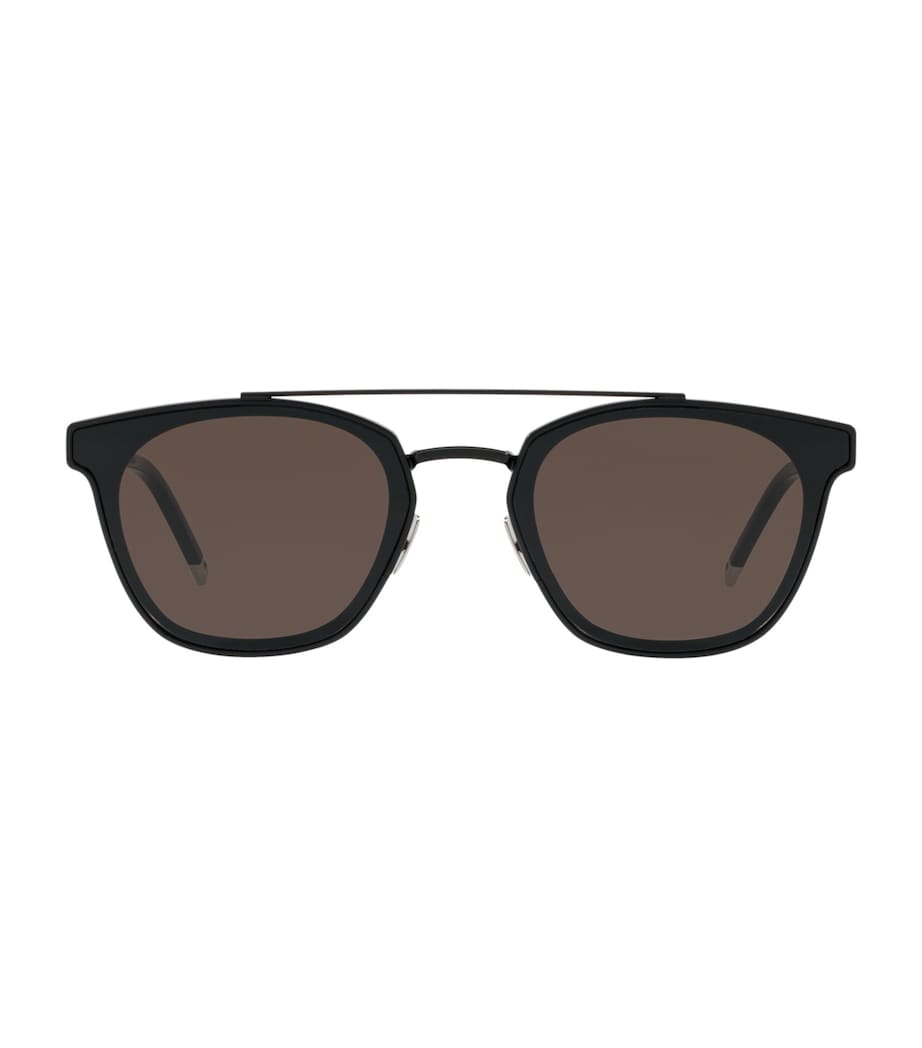 Round Sunglasses BLACK Image 1