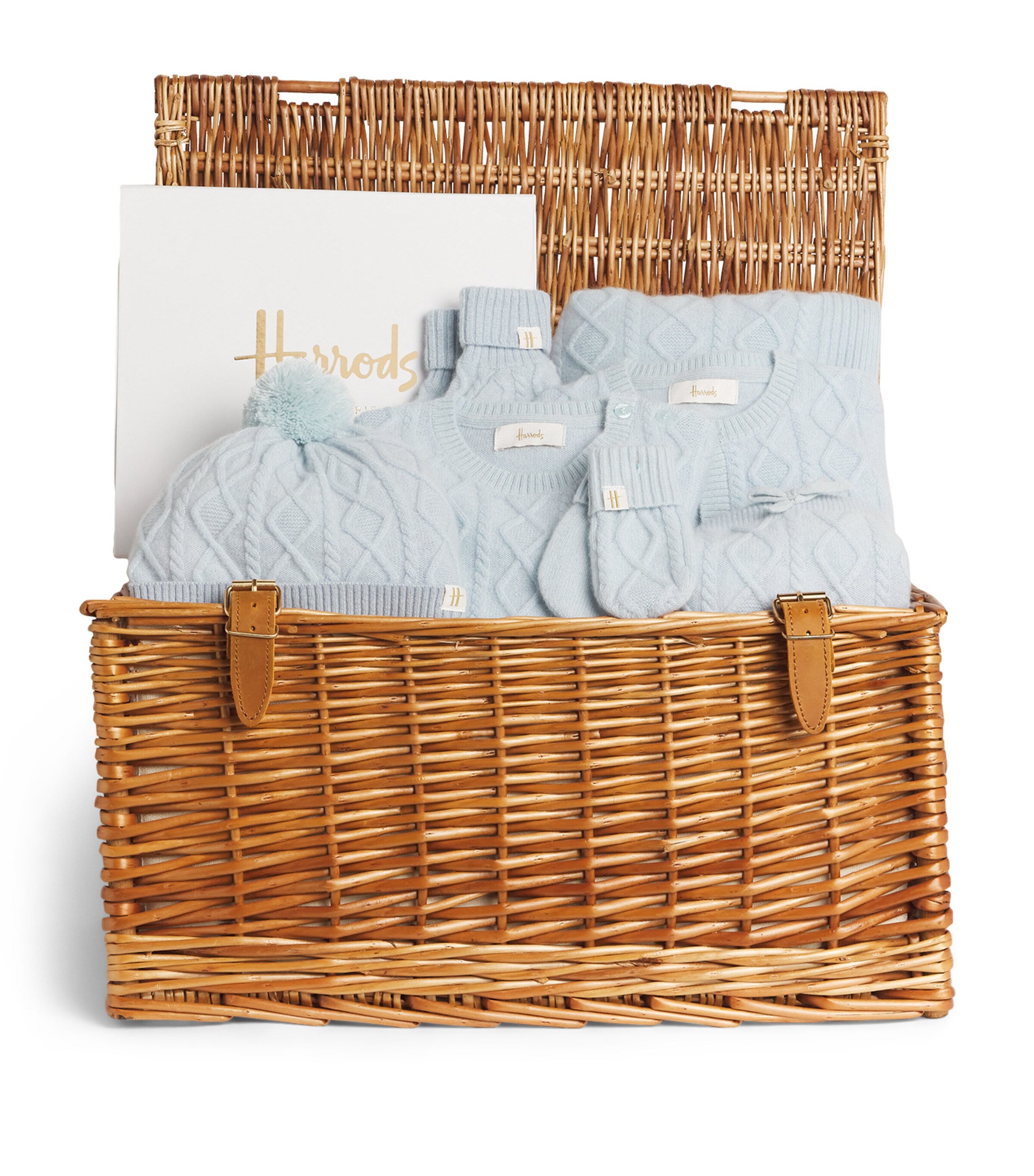 Harrods Blue Baby Boy Cashmere Set Hamper Harrods RS
