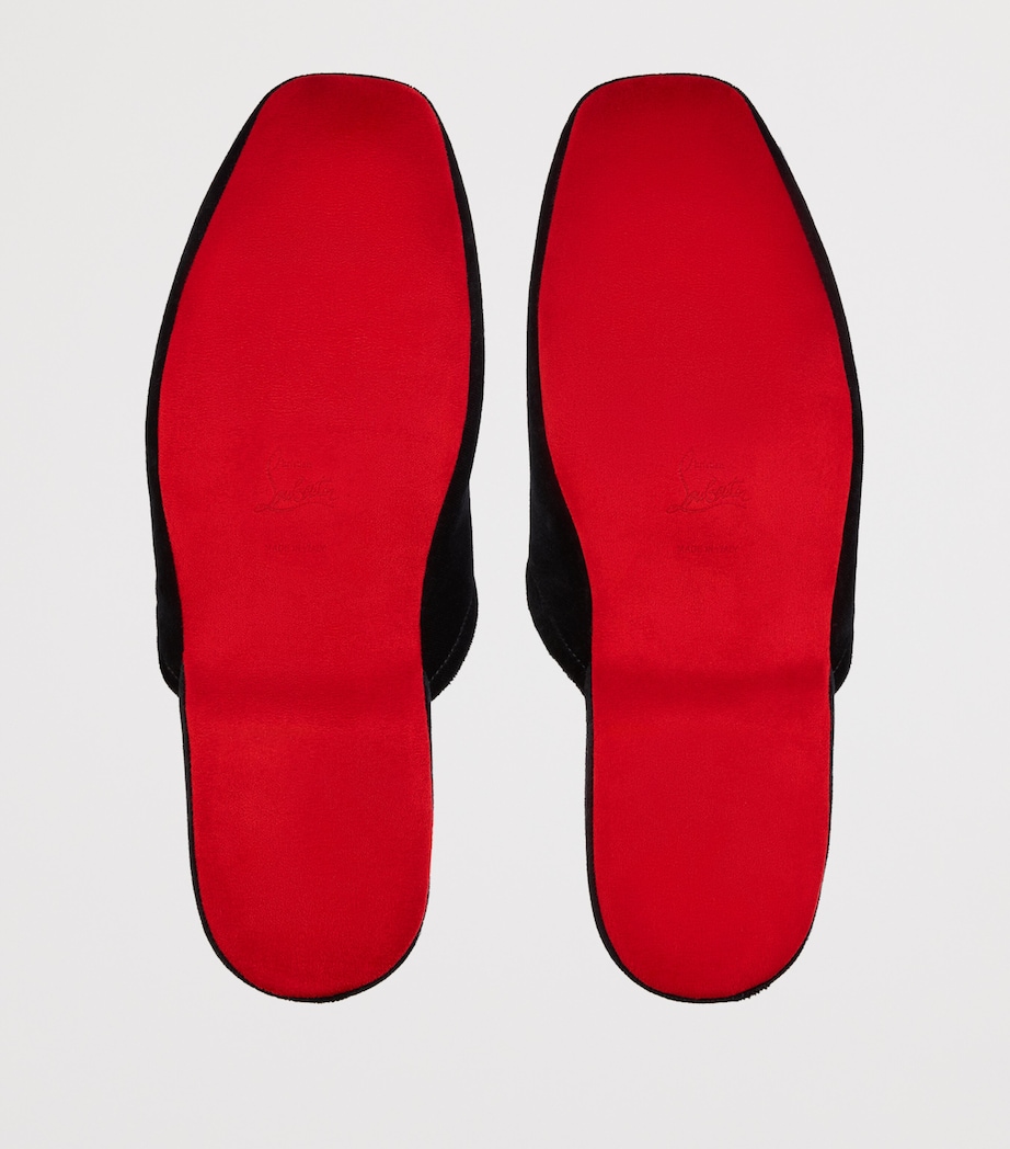 Tonton Dede Velvet-Suede Slippers BK01 Image 6