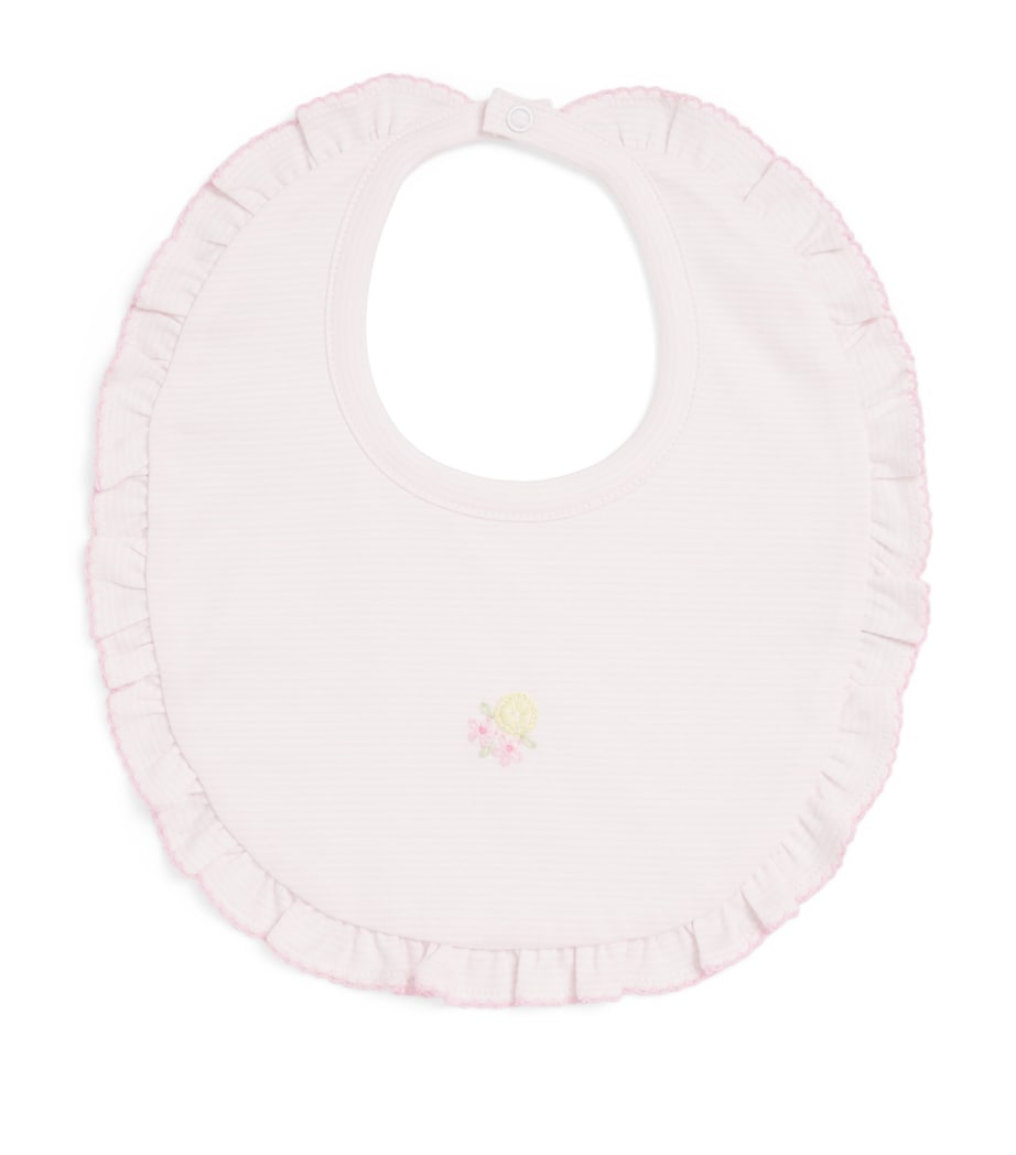 Kissy Kissy Pima Cotton Lemon Blossoms Bib Image 1