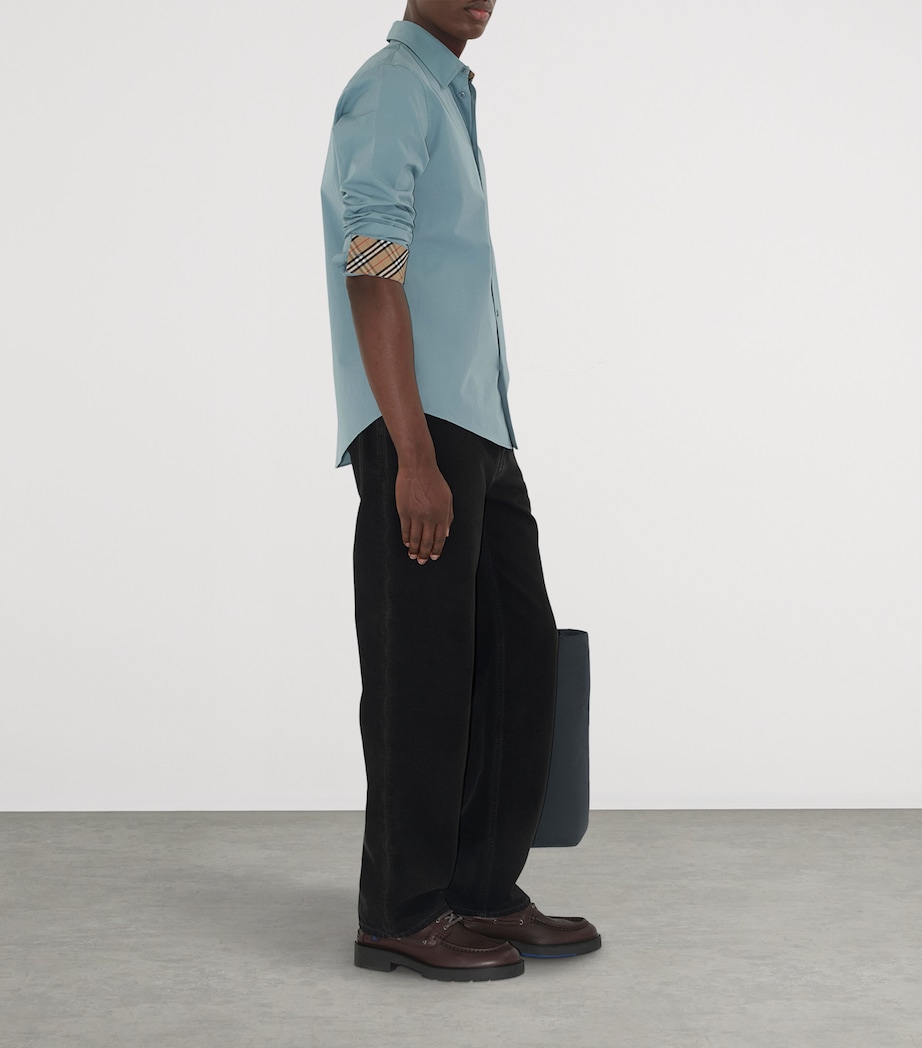 Cotton Poplin Slim Shirt INDEX Image 3