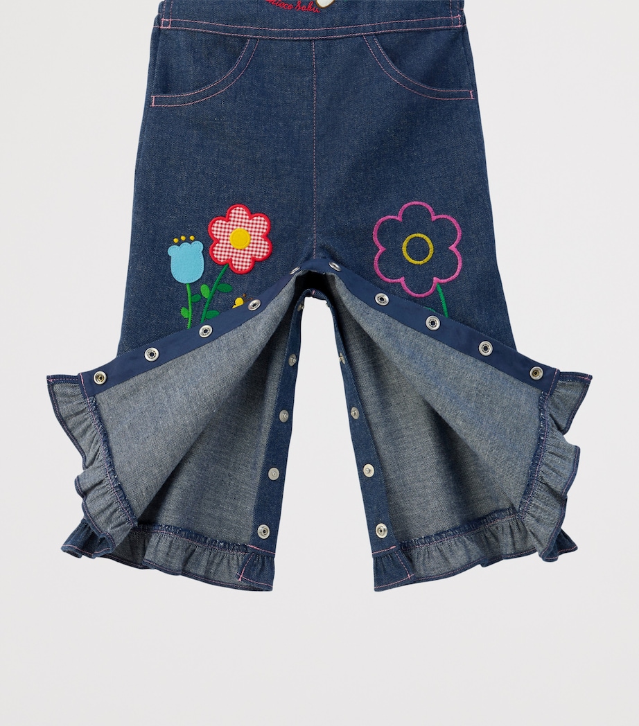 Denim Chieco Saku Dungarees (2-5 Years) 3 Image 3
