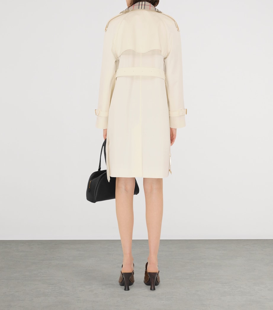 Mid-Length Castleford Trench Coat COTTON Image 3