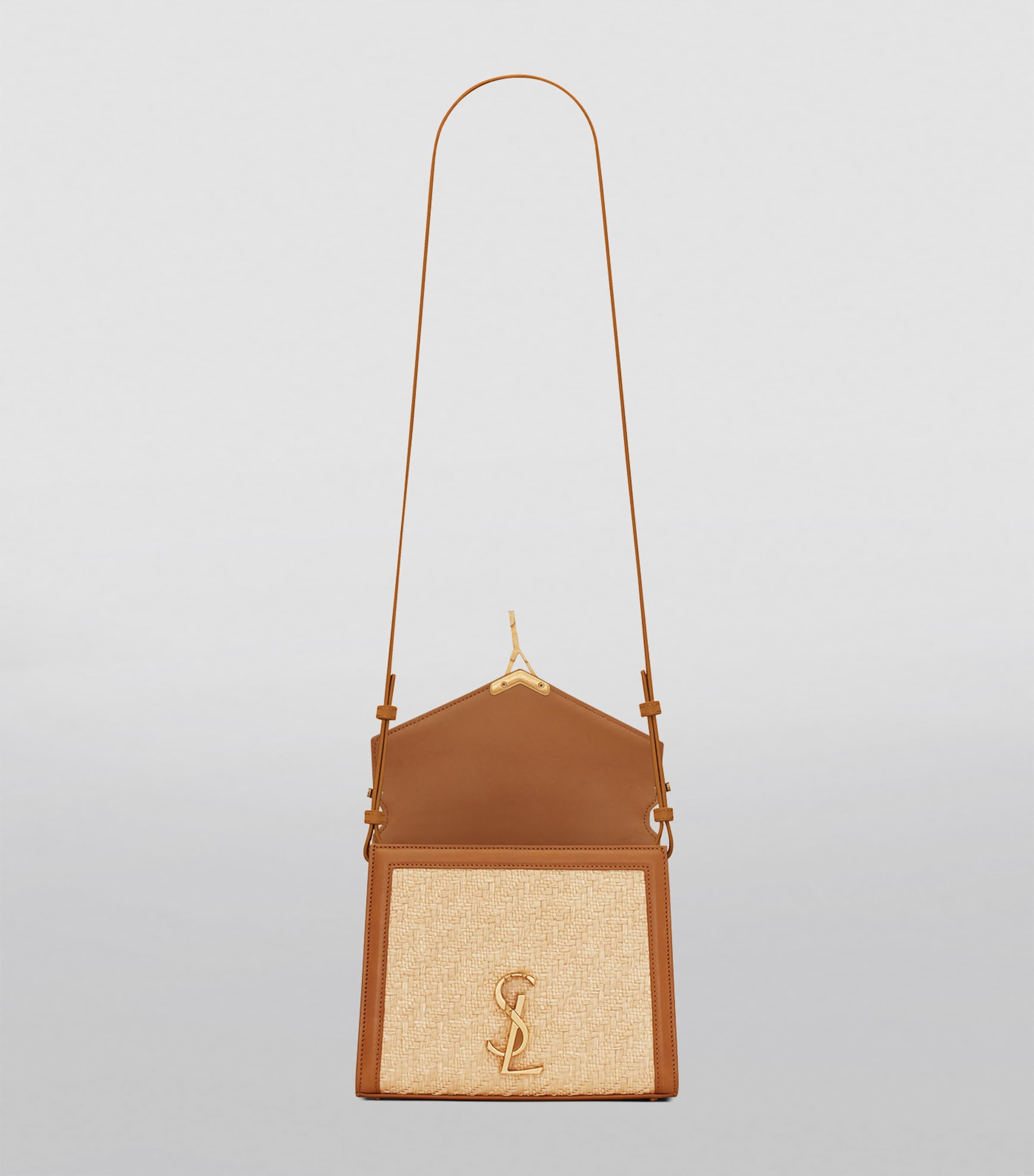 Saint Laurent Mini Cassandra Shoulder Bag | Harrods US