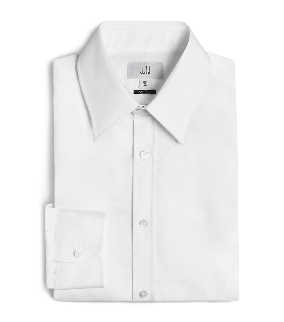 White Sea Island Cotton Formal Shirt - Image 1