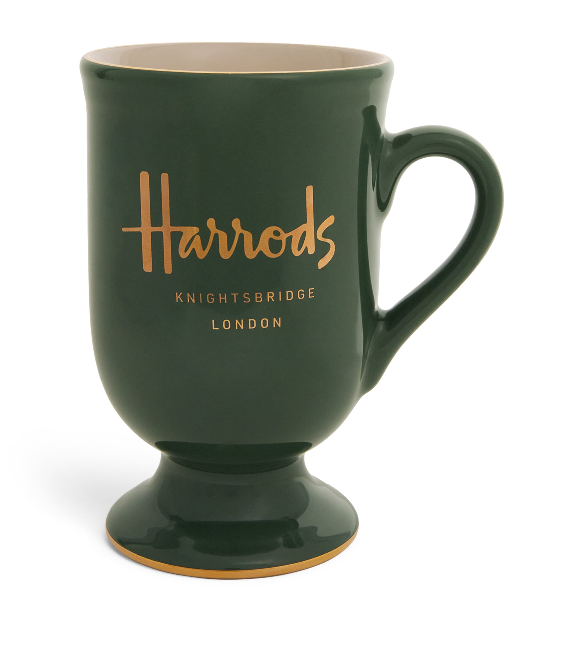 Harrods Pedestal Mug Green Image 1