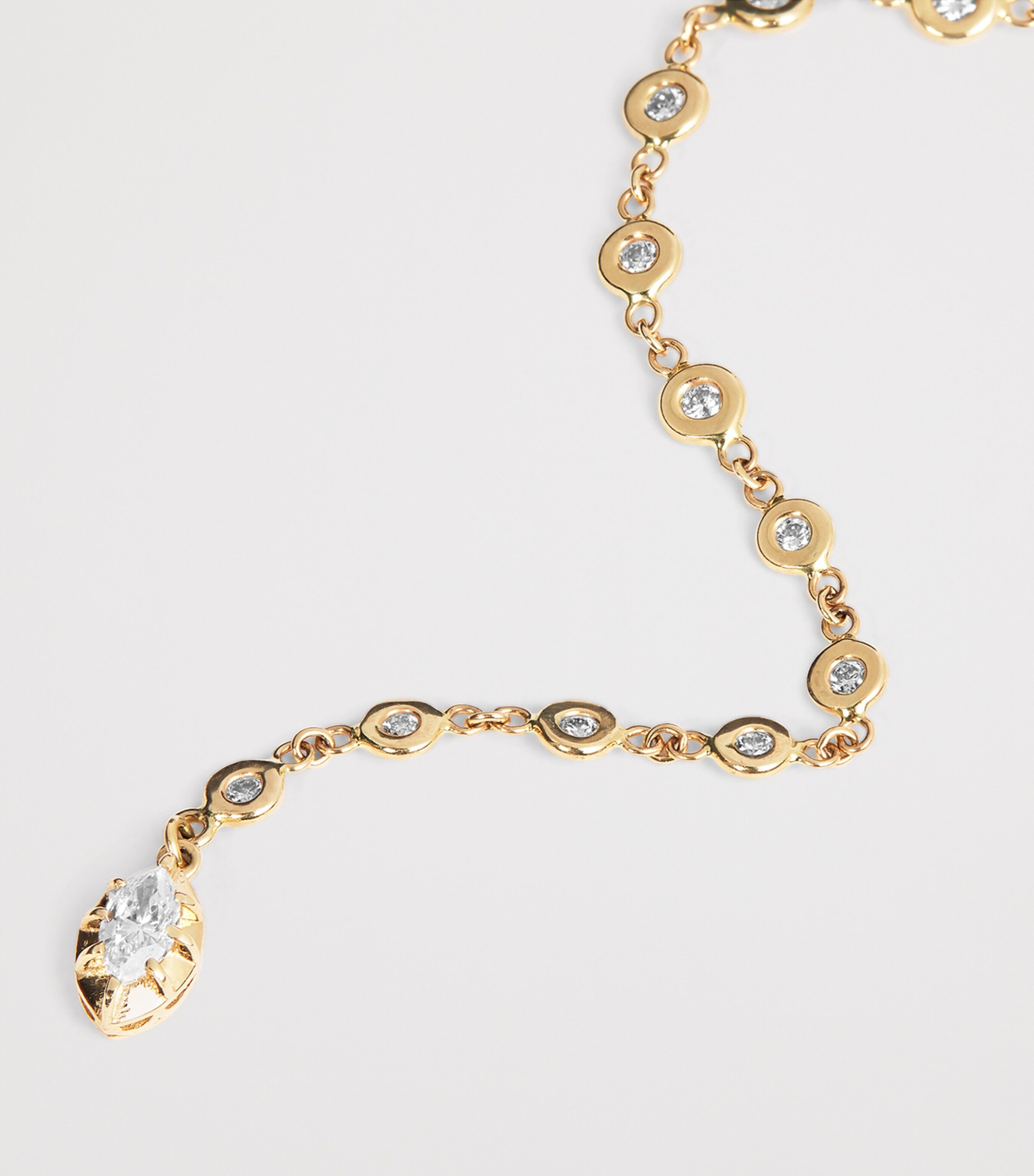 Yellow Gold, Diamond and Emerald Sophia Necklace YELLOW GOLD Image 3