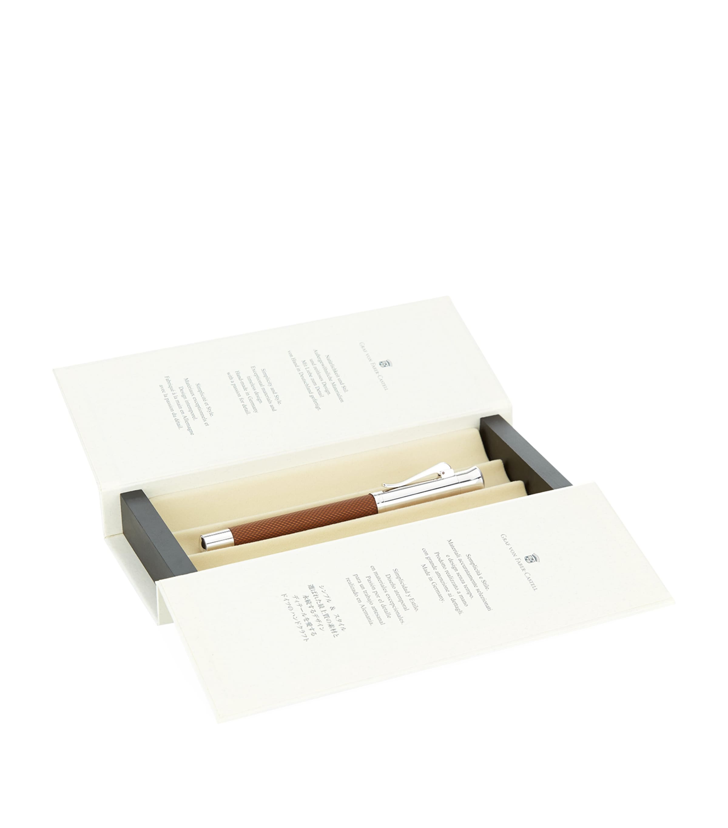 Graf von Faber-Castell Guilloche Rollerball Pen Brown Image 1