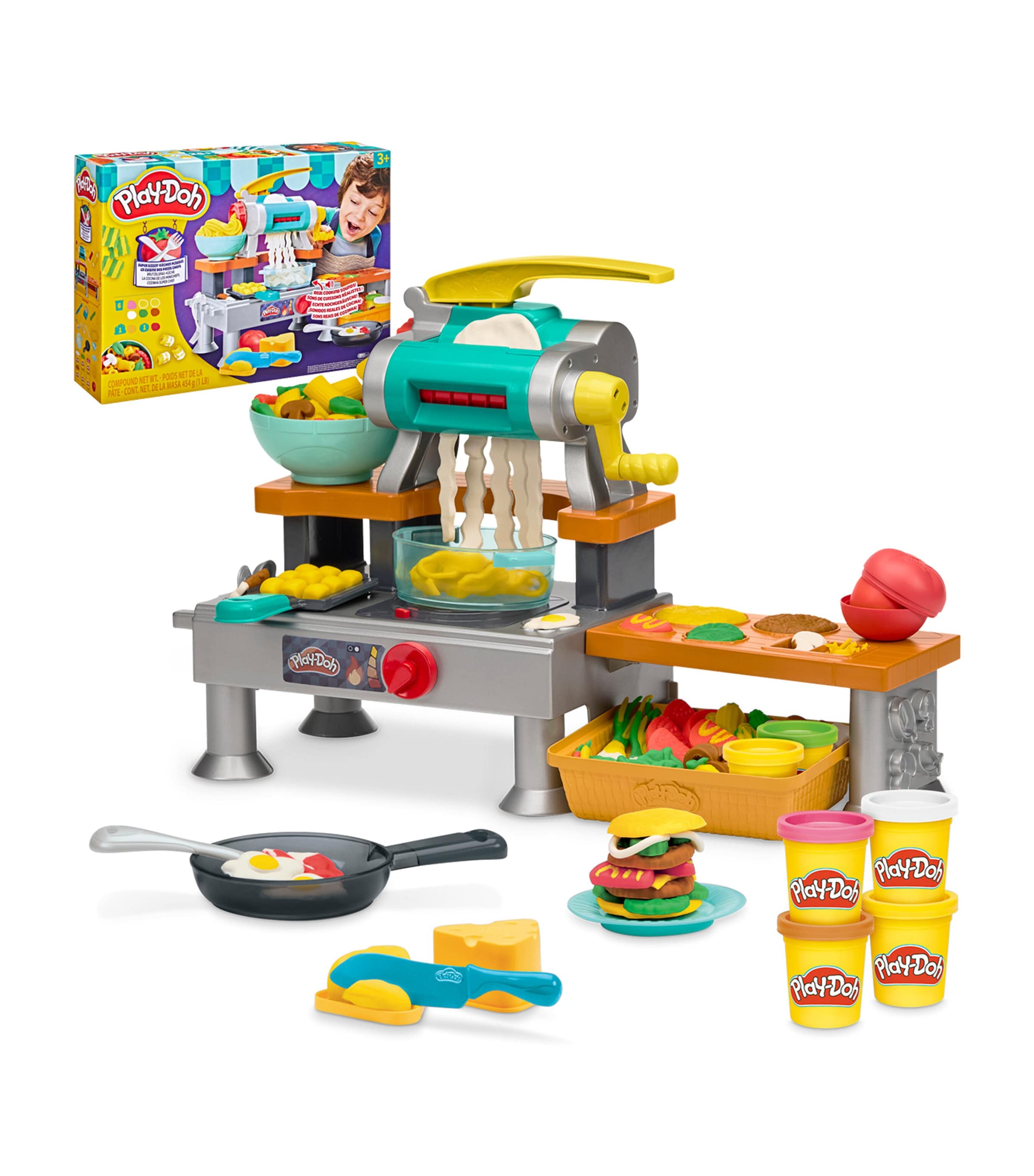 Play Doh Super Sizzlin' Kitchen Playset Image 2