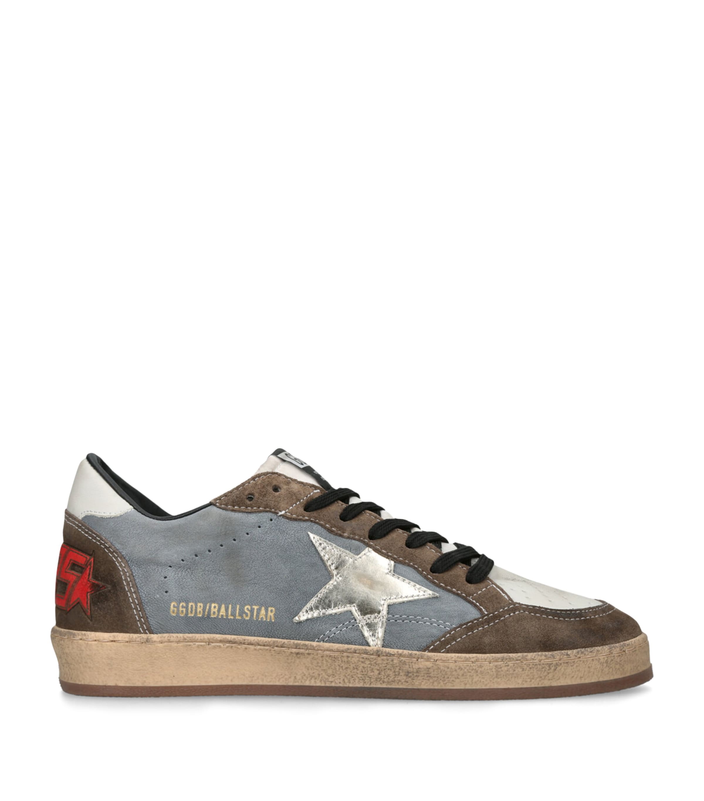 Golden Goose Suede Ball Star Sneakers Blue/dark Image 1