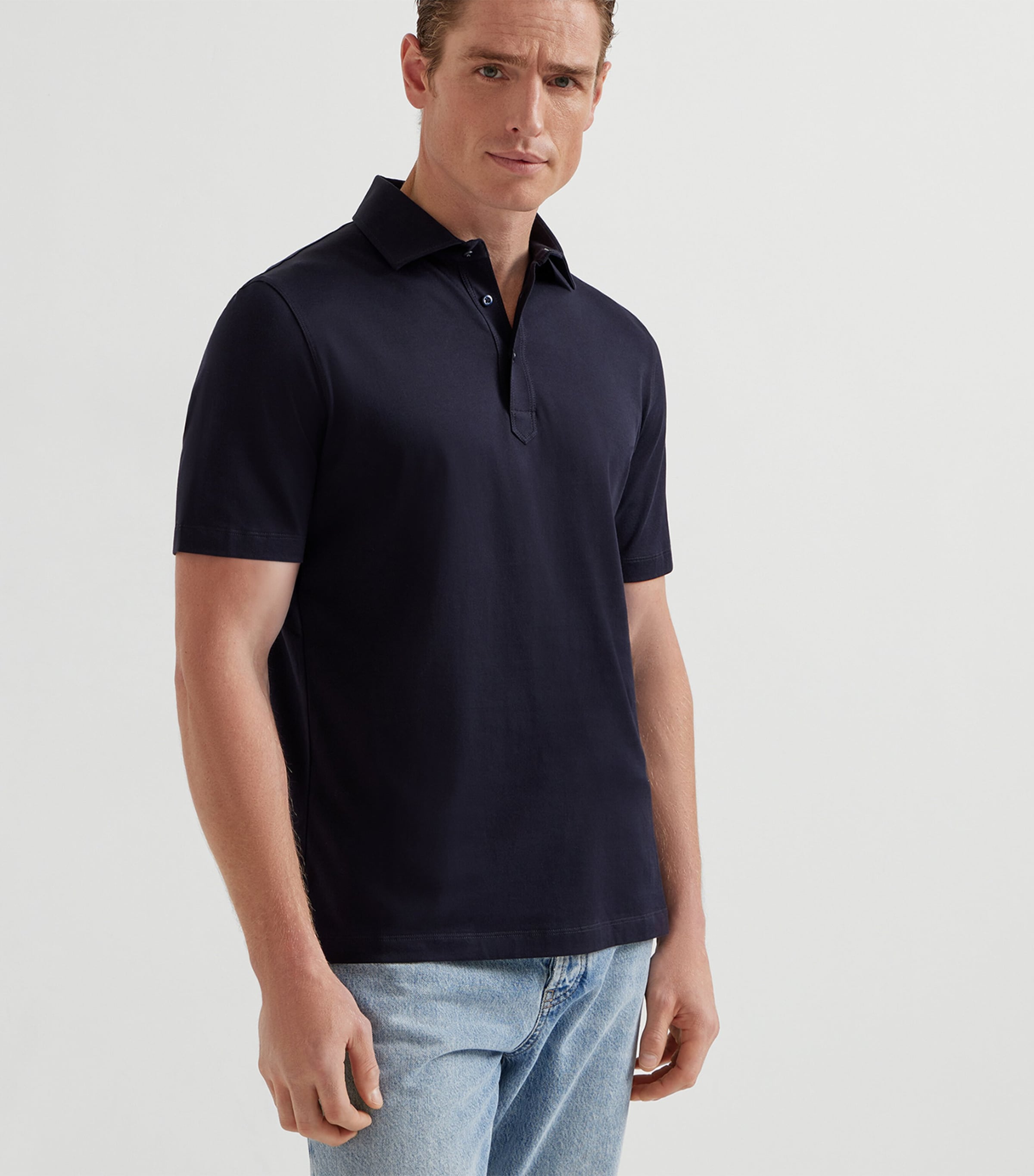 Cotton Polo Shirt C4425 Image 2