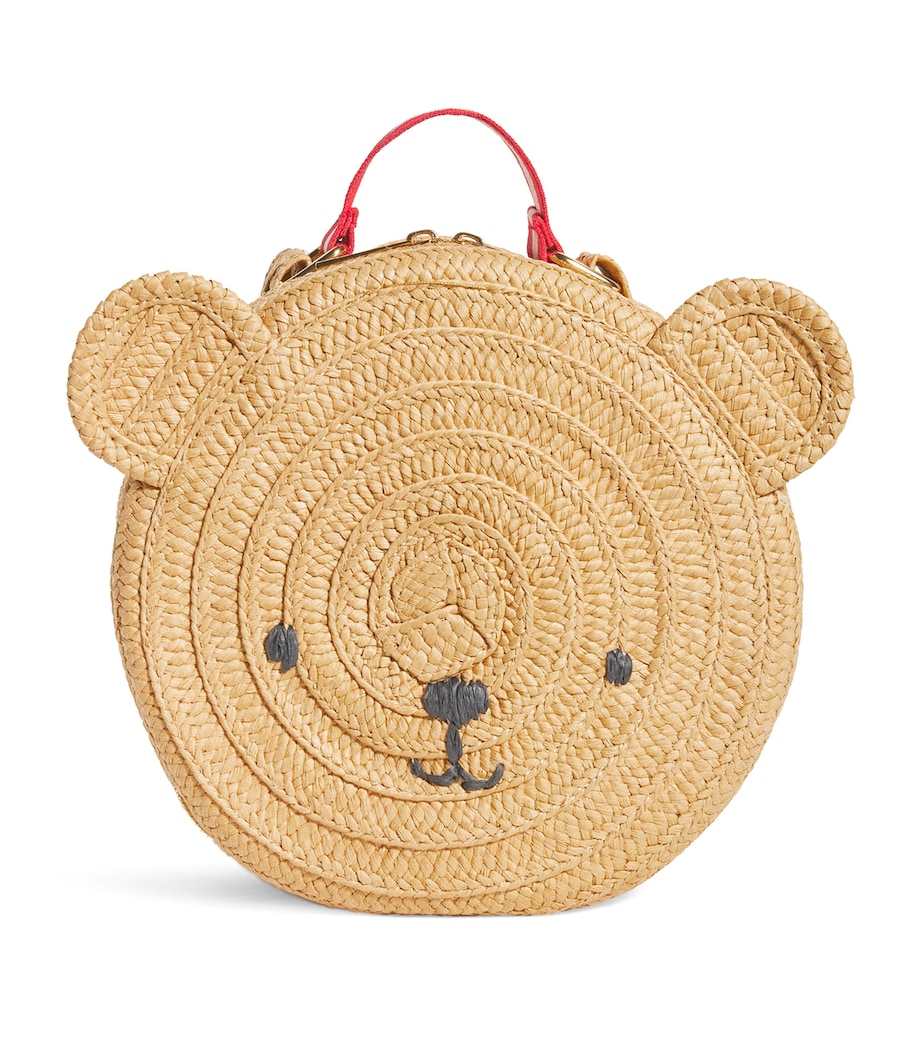 Straw Bear Shoulder Bag MULTI Image 1