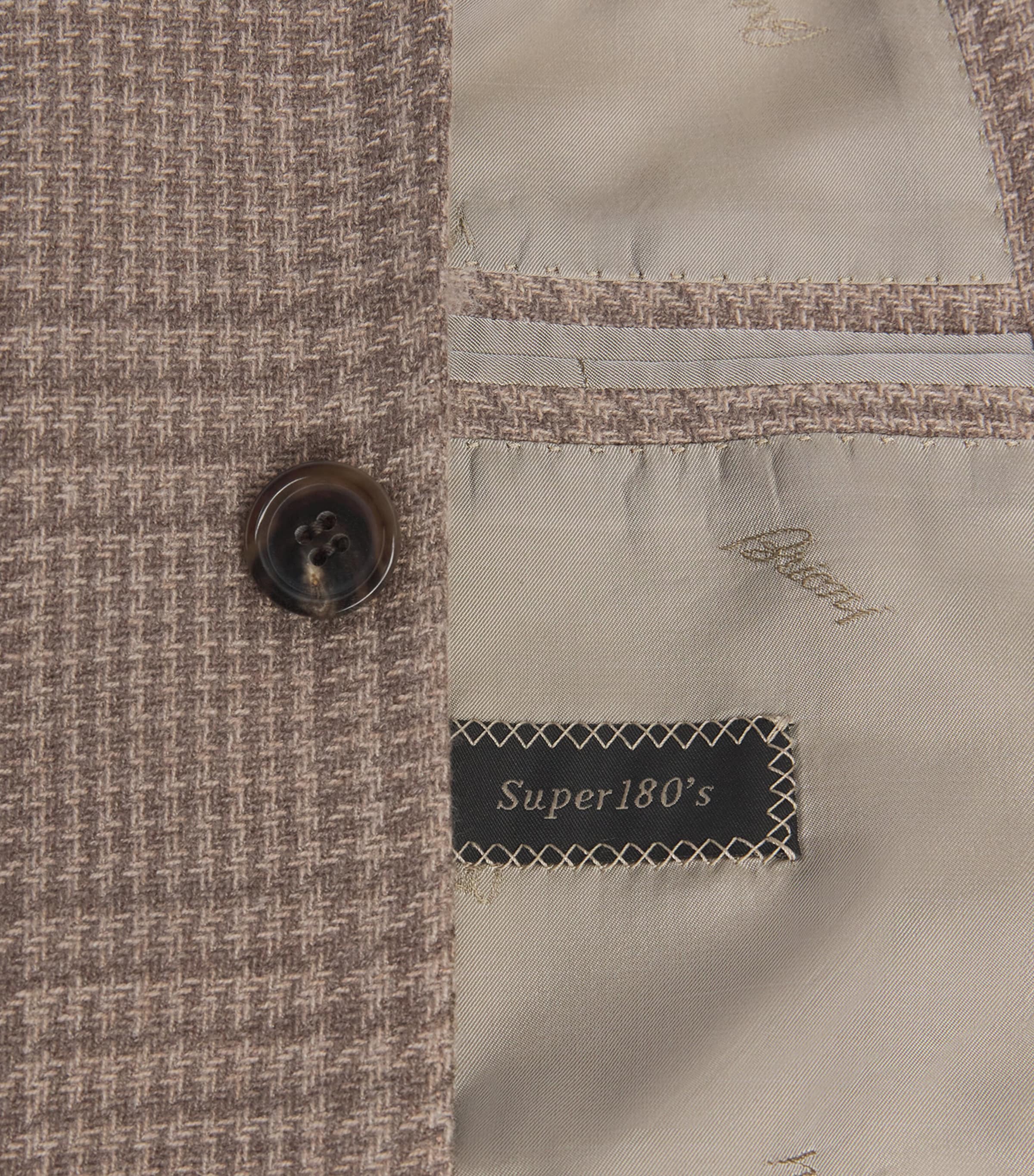 Wool-Silk Check Blazer 2800 Image 5