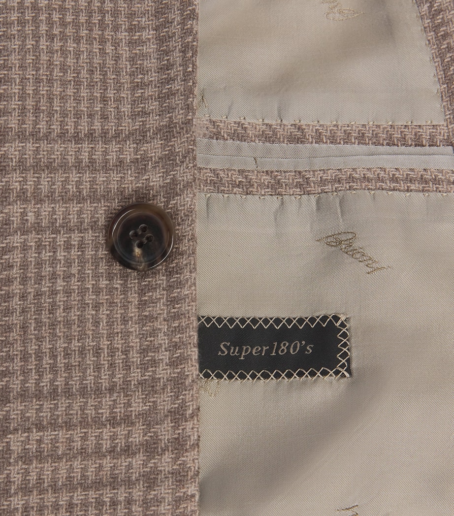 Wool-Silk Check Blazer 2800 Image 5