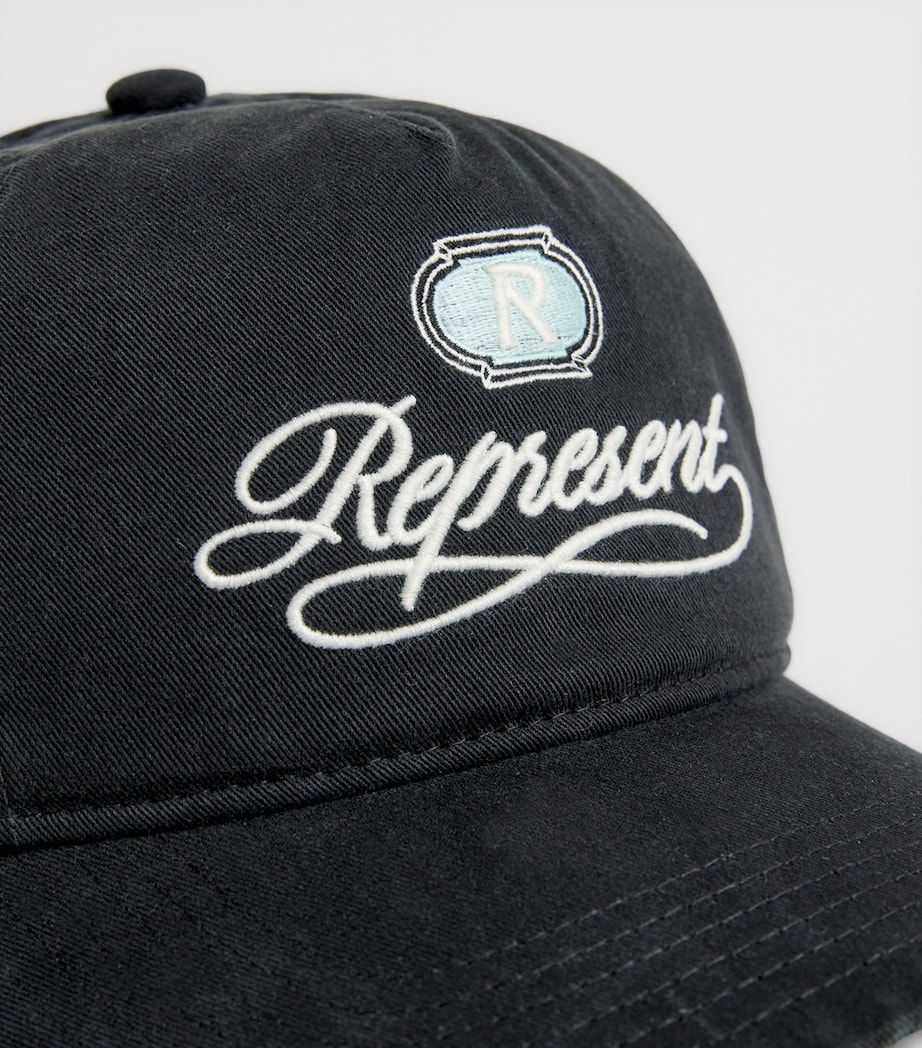 Cotton Gran Cru Classe Trucker Hat JET BLACK Image 4