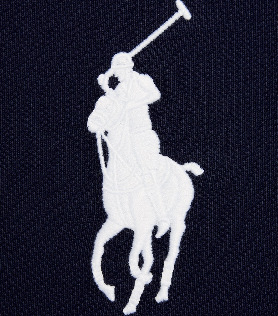 Ralph Lauren Kids Slim-Fit Polo Player Polo Shirt (5-7 Years) Navy Image 3