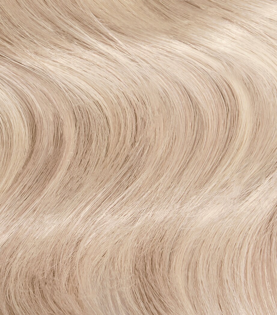 Beauty Works x Huda BARELY THERE Mix & Match Volumiser Clip-In Hair Extensions (18") CHAMPAGNE BLONDE Image 2