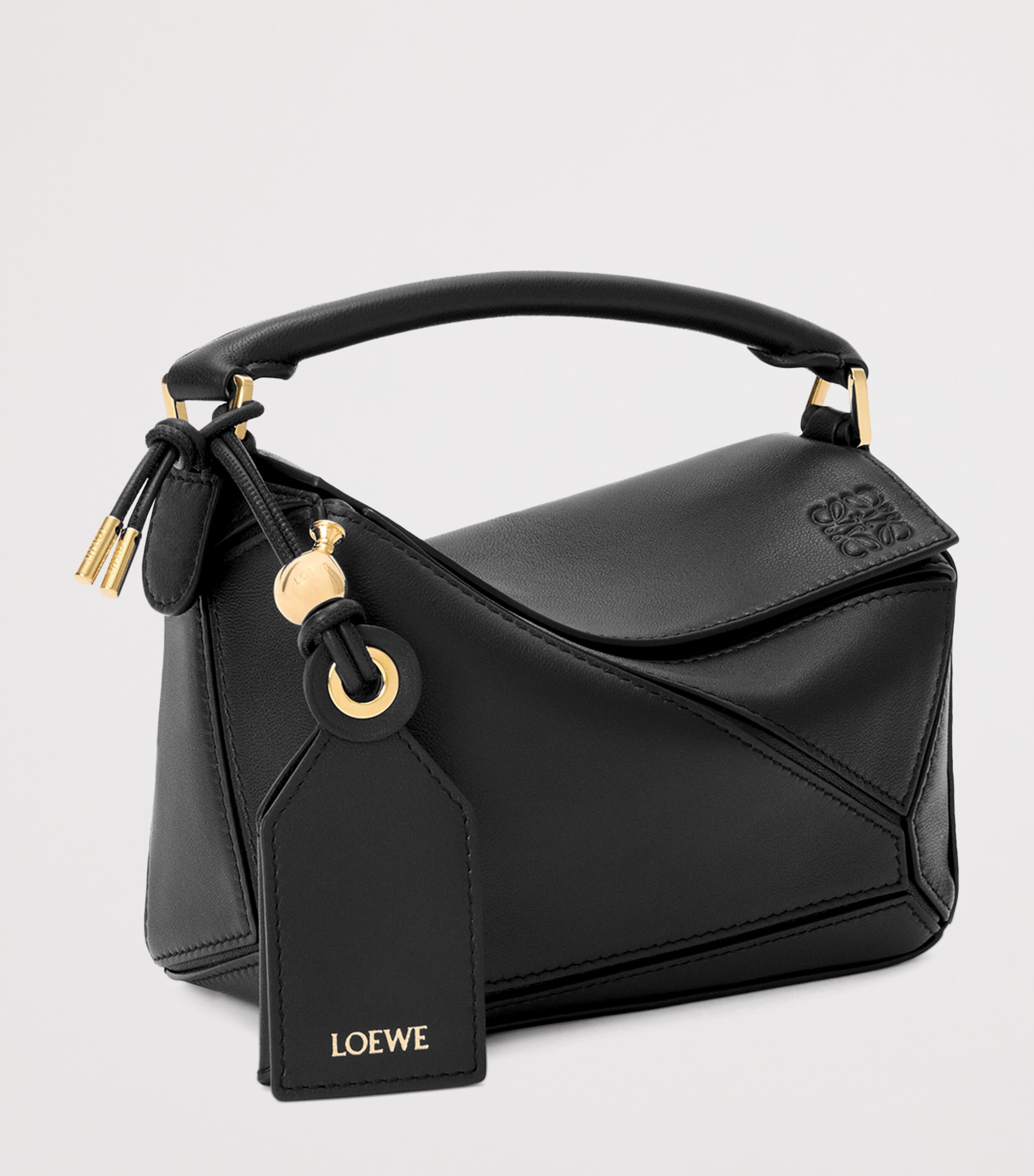 LOEWE x Paula's Ibiza Mini Lambskin Puzzle Top-Handle Bag