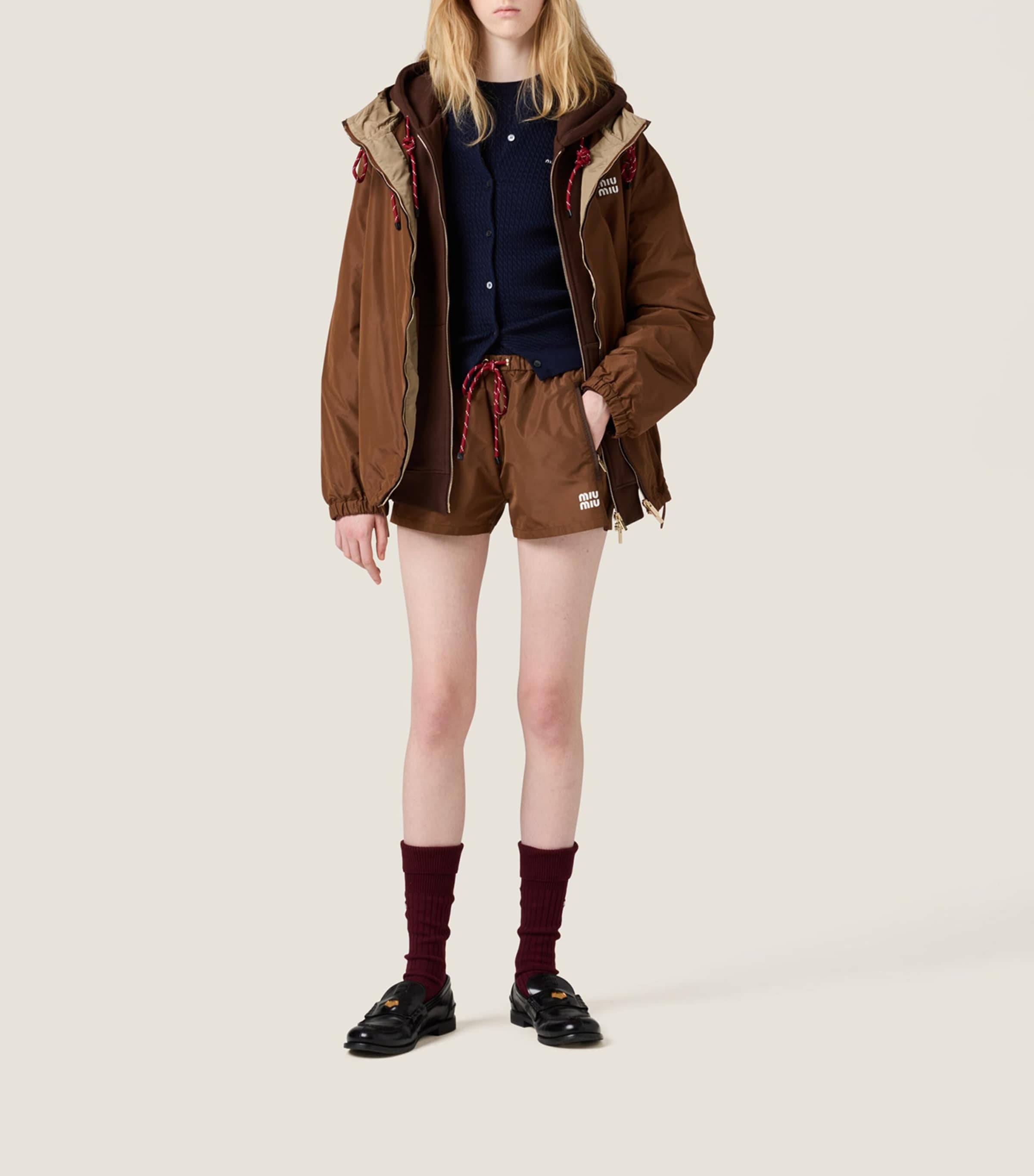 Technical Drawstring Shorts F0324 Image 2