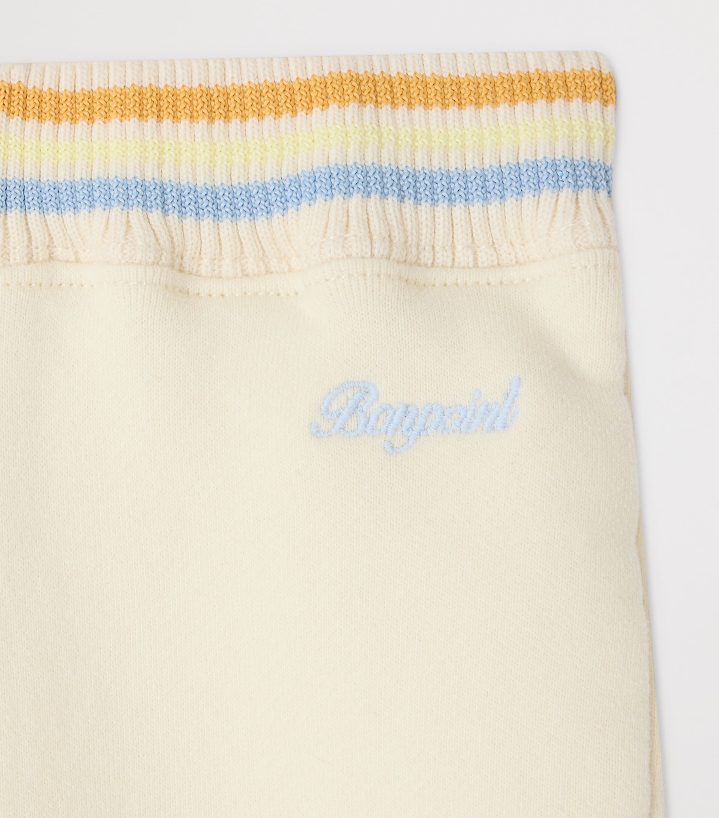 Bonpoint Cotton Sweatpants (6-18 Months) Upb Ecru Image 3