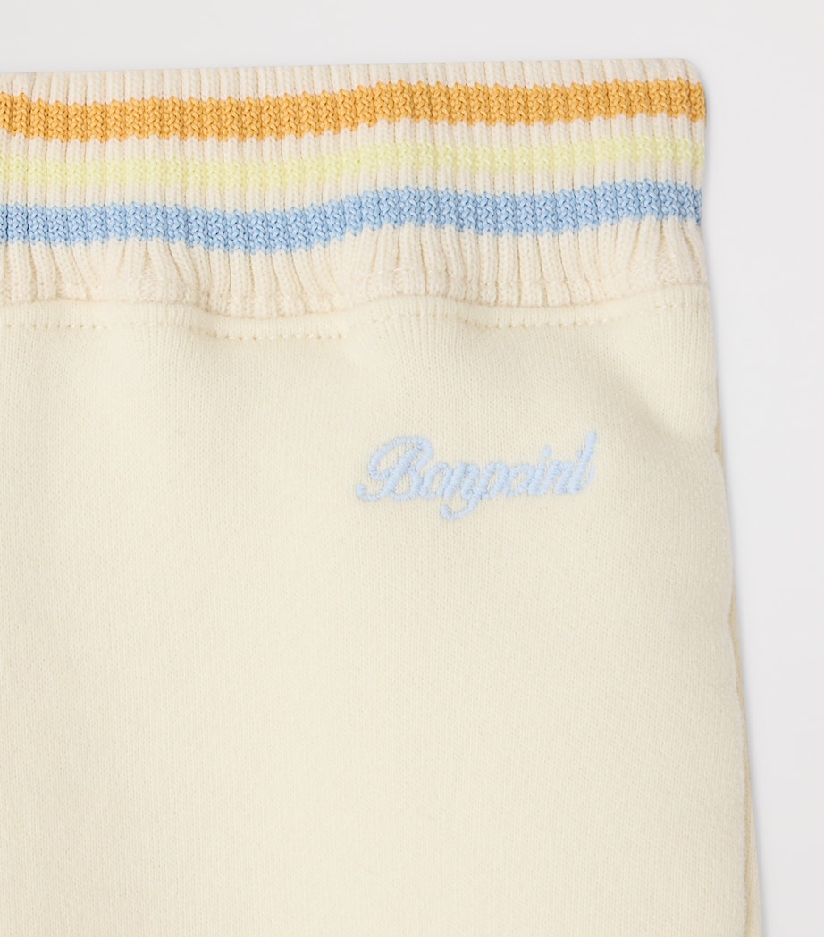 Bonpoint Cotton Sweatpants (6-18 Months) Upb Ecru Image 3
