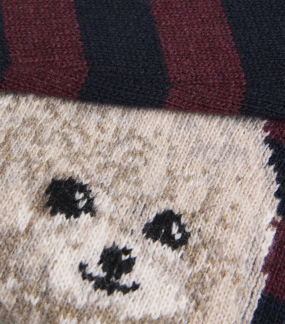 Wool-Blend Jacquard Poodle Sweatshirt 999 MULTICOLOUR Image 5