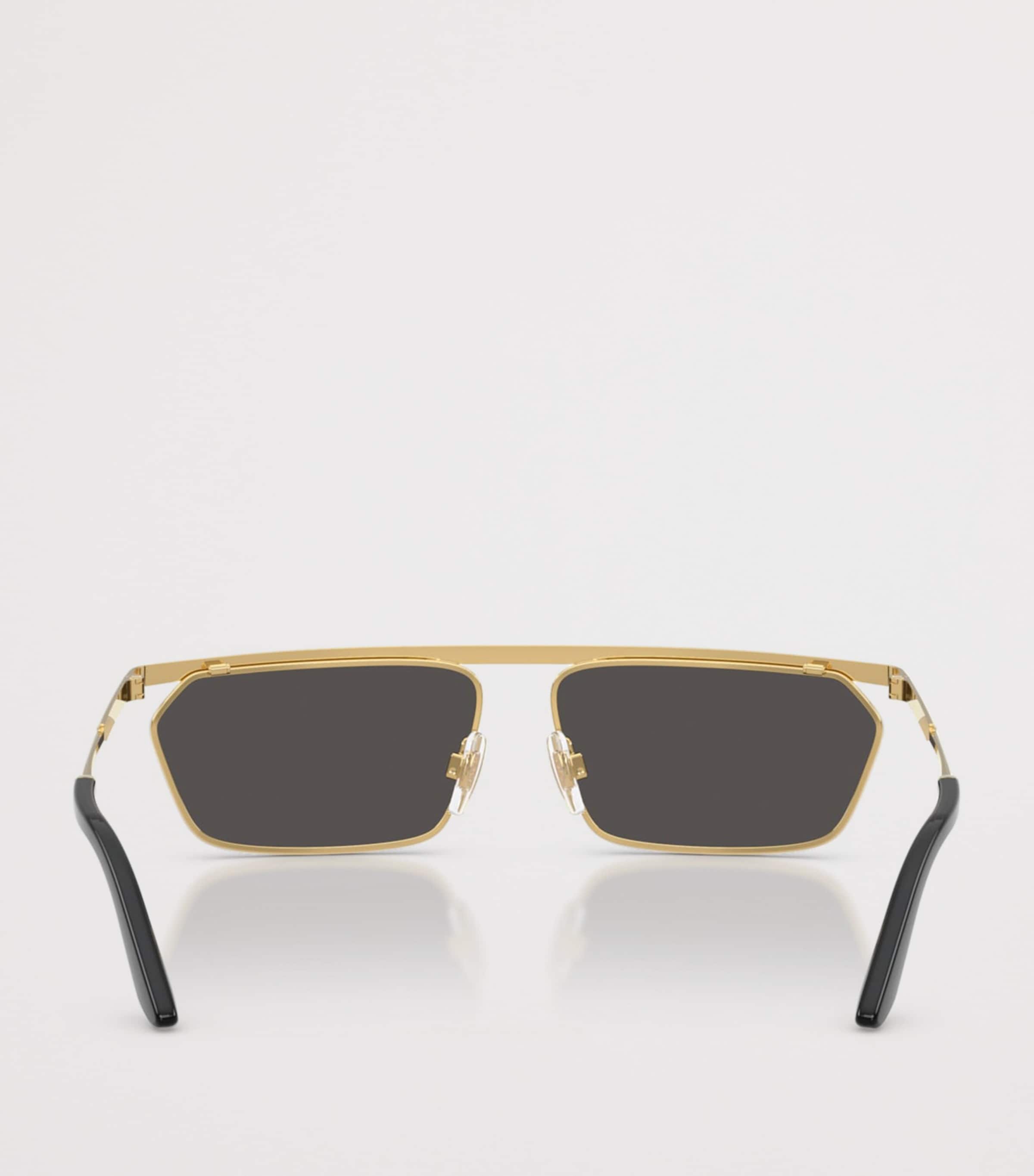 Dolce&Gabbana Metal DG2327 Classic Rectangle Sunglasses Image 4