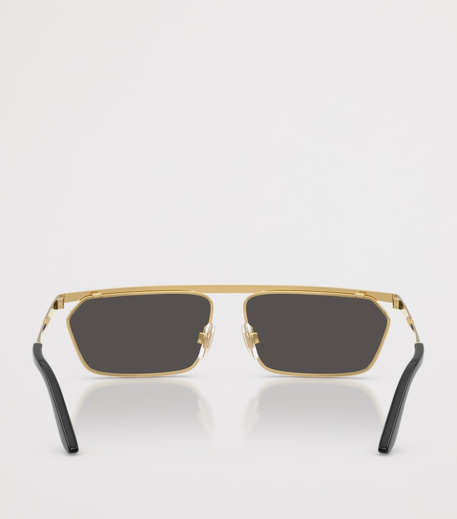 Dolce&Gabbana Metal DG2327 Classic Rectangle Sunglasses Image 4