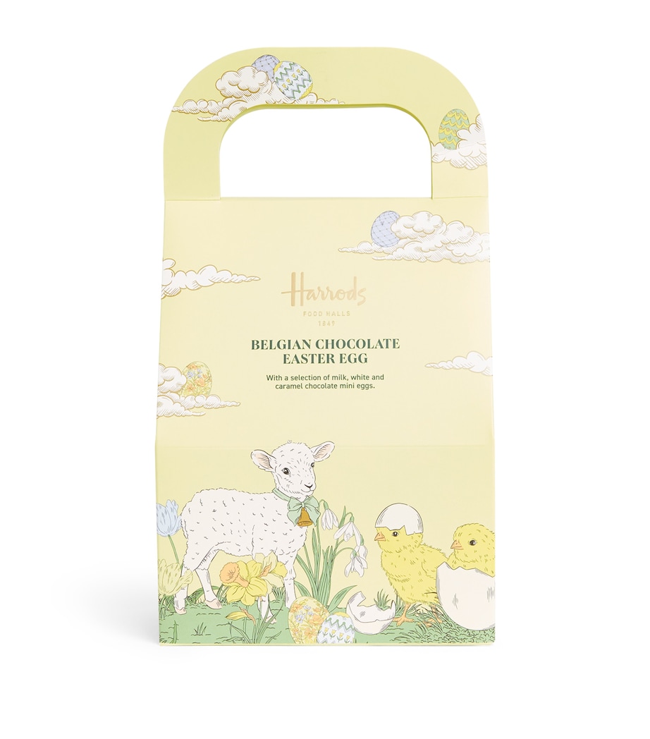 Belgian Chocolate Easter Egg with Mini Eggs (245g) NO COLOUR Image 1