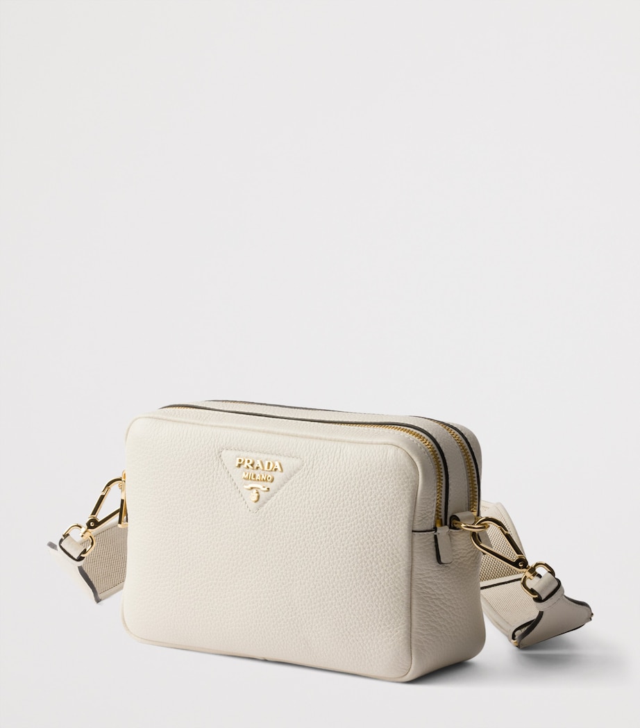 Small Leather Cross-Body Bag F02EU Image 2