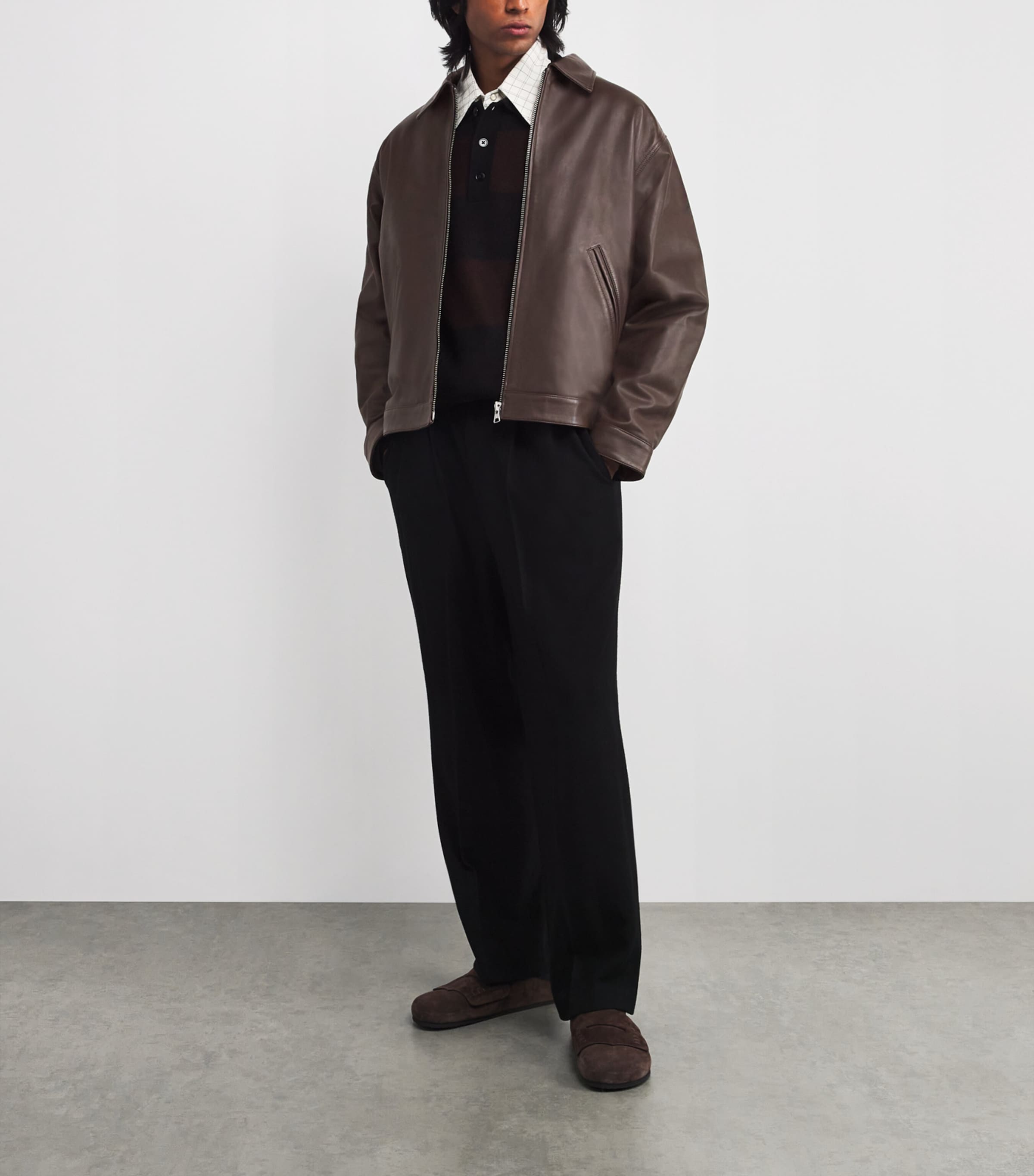 Leather Jacket DEMITASSE Image 2