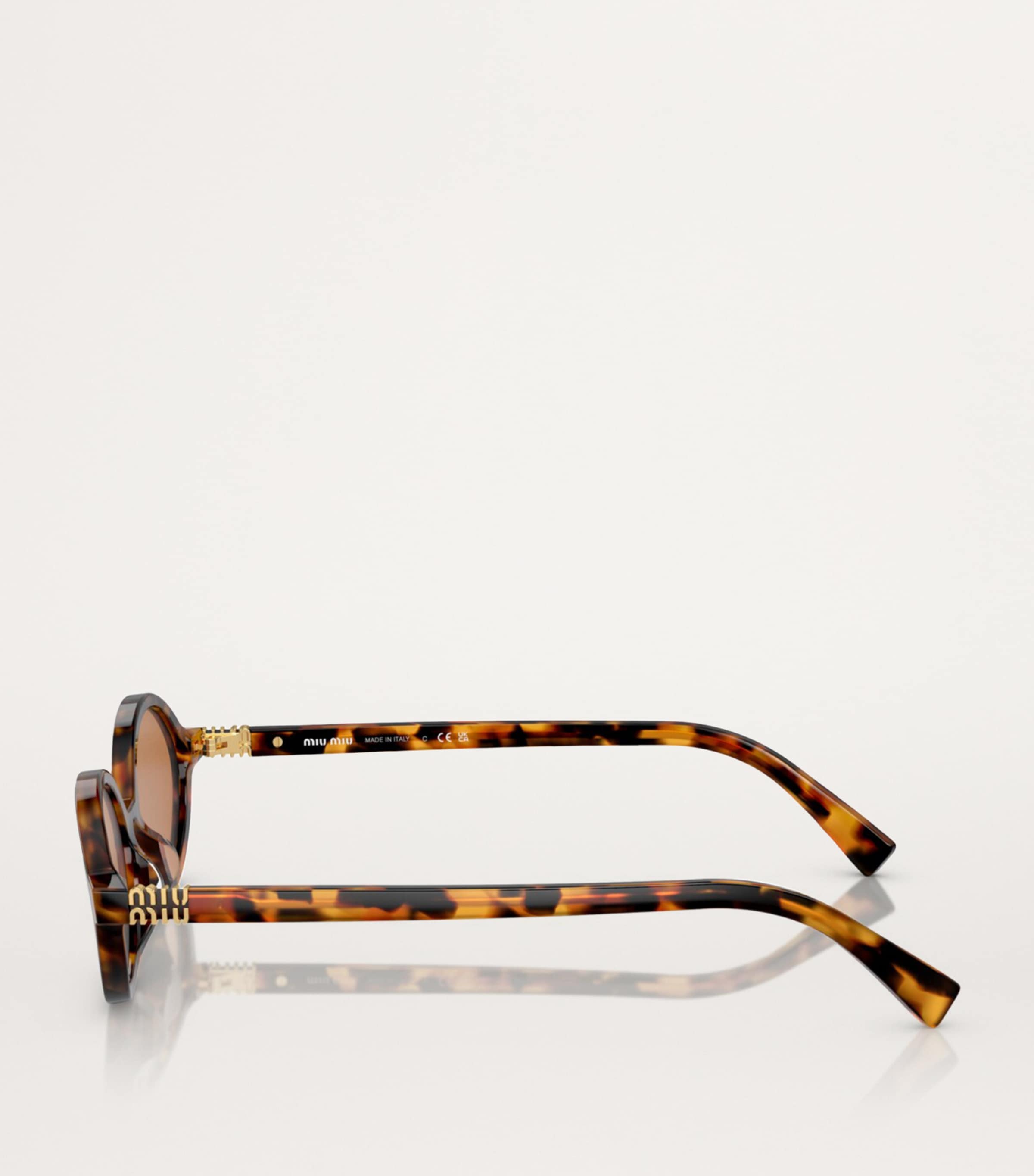 Tortoiseshell 04ZS Sunglasses 19P2Z1 Image 3