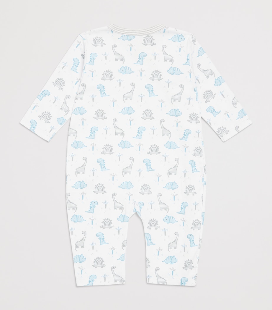 Kissy Kissy Pima Cotton Dinosaur Print Playsuit (0-24 Months) Multi Image 2