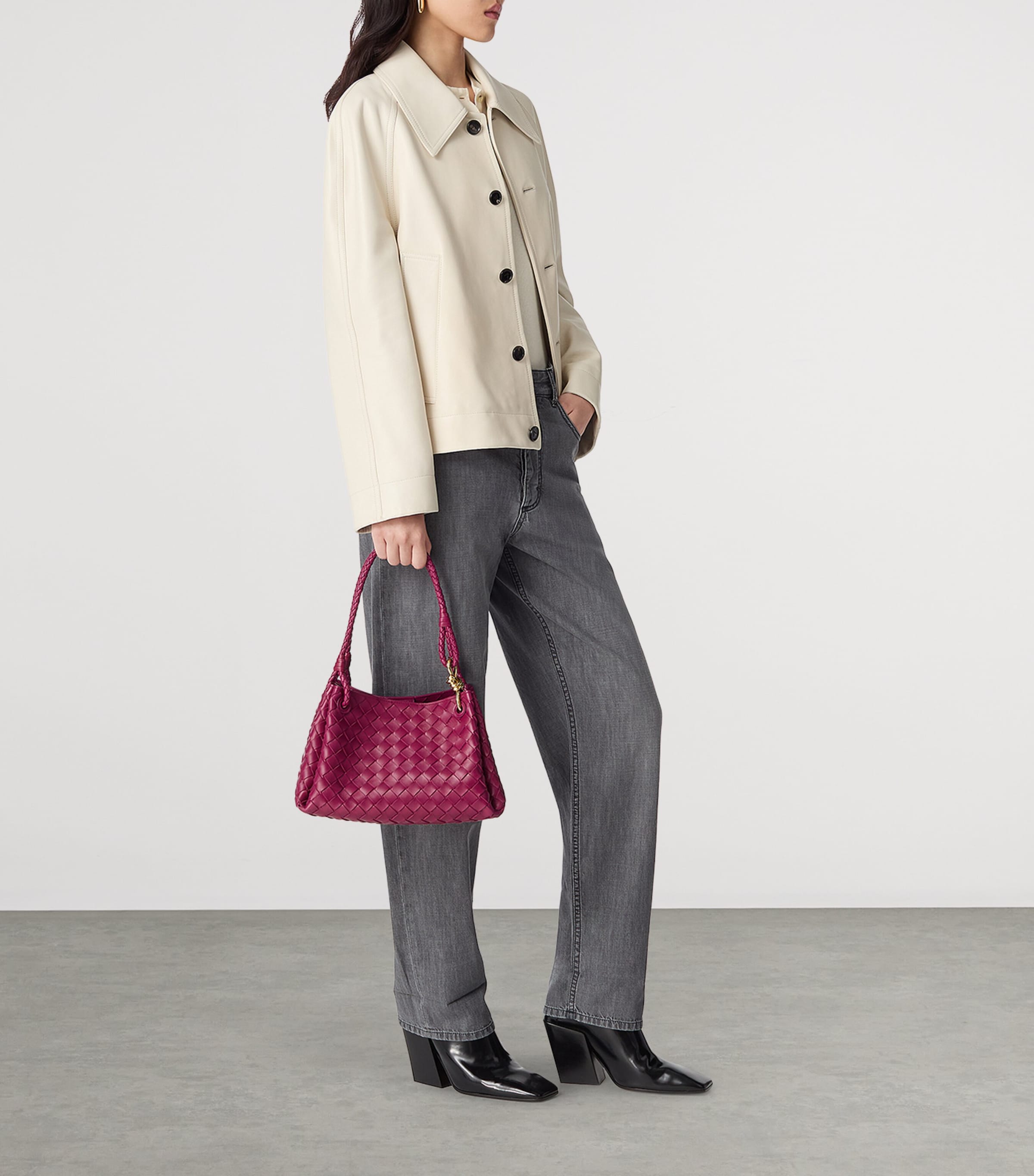 Lambskin Parachute Shoulder Bag 5568 Image 2