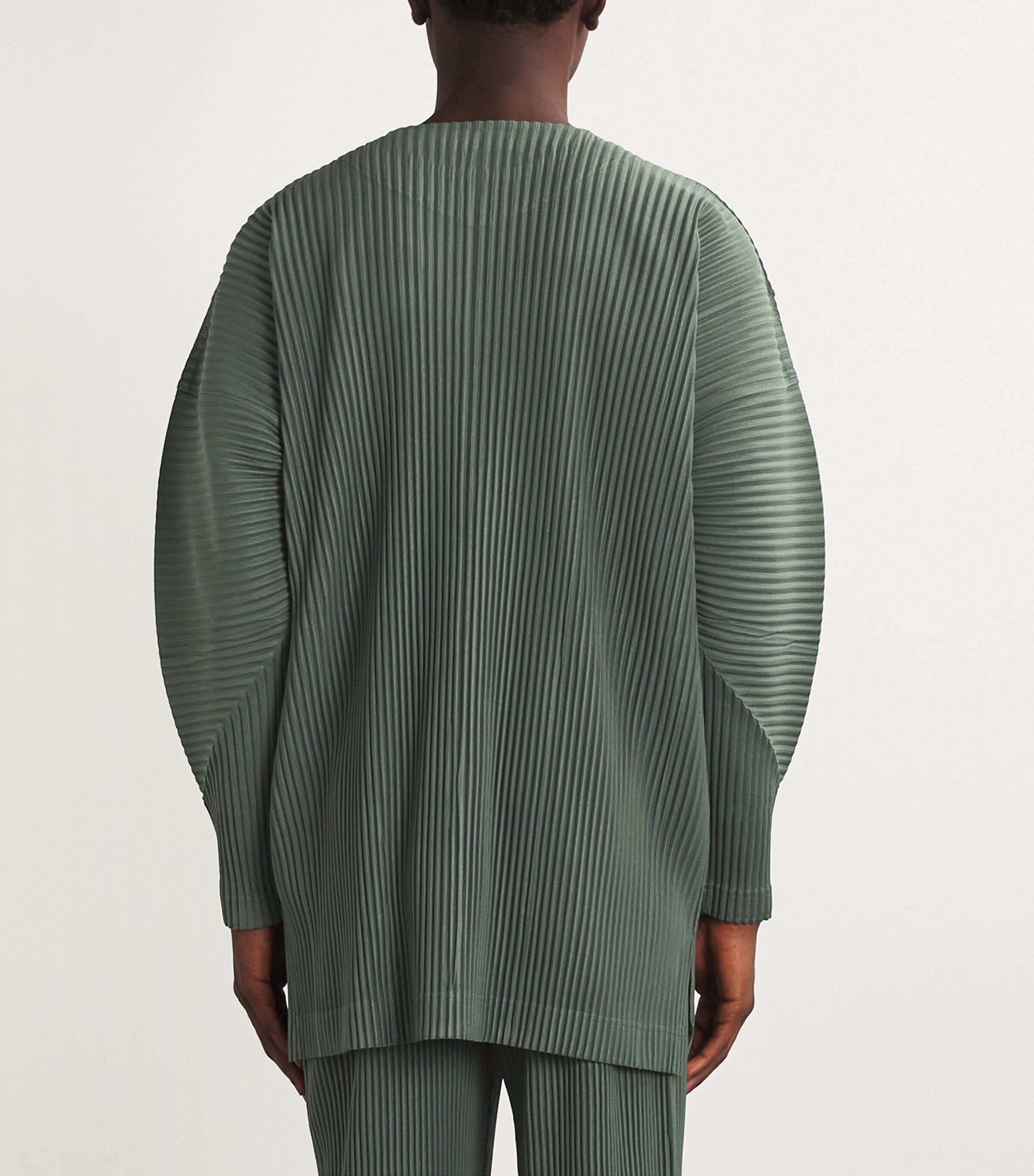 Homme Plissé Issey Miyake Pleated Cardigan by Issey Miyake