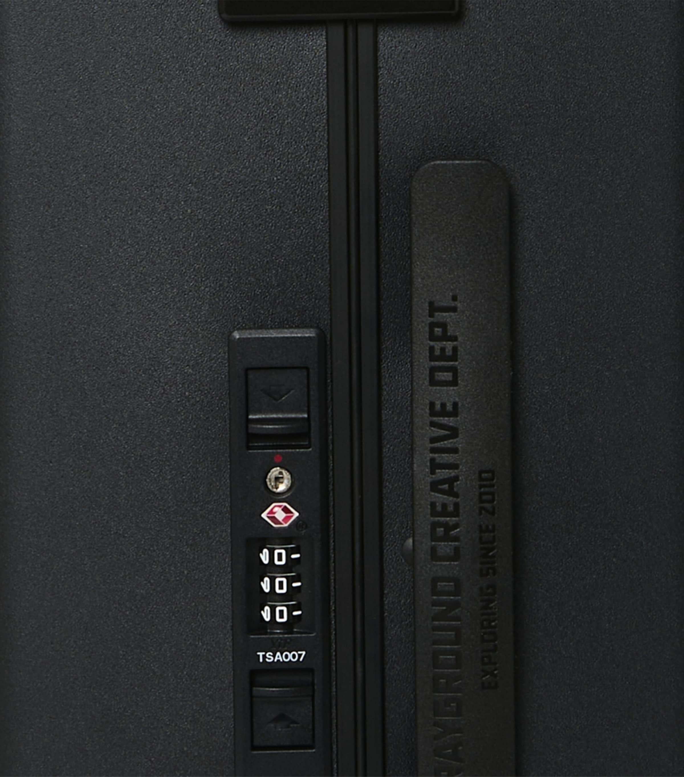 Sprayground Embossed Cabin Suitcase (50cm) Black Image 5