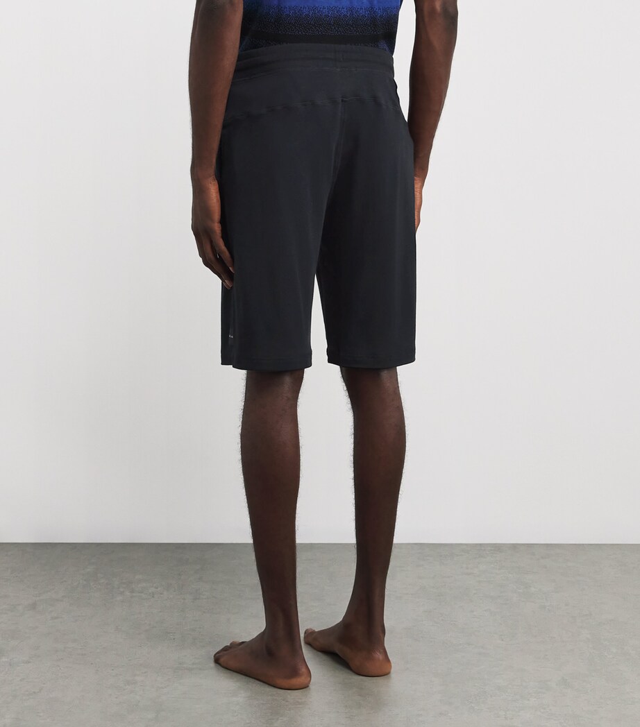 Paul Smith Mens Cotton Jersey Lounge Shorts Black Image 4