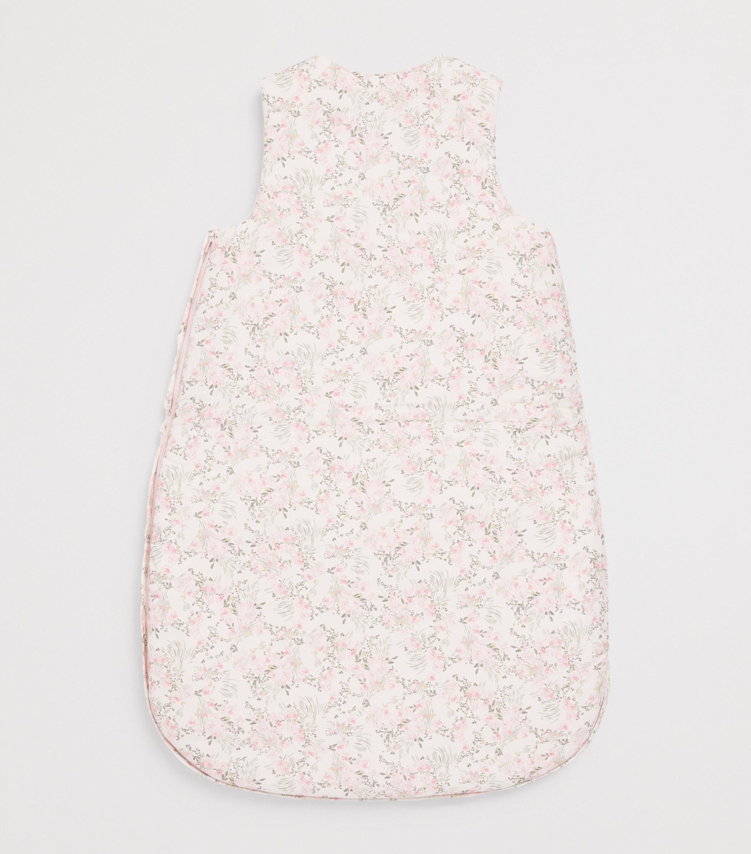 Cotton Floral Print Sleeping Bag 31ROSE PALE Image 2