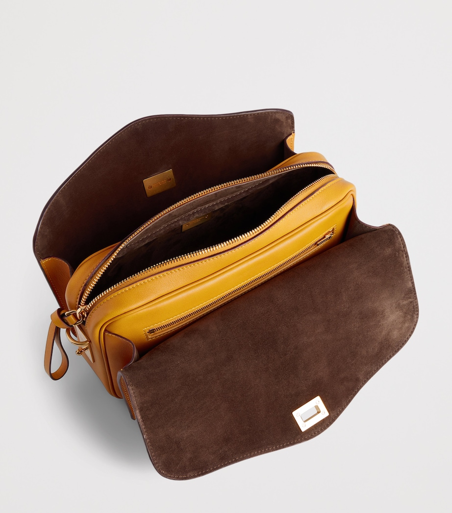 Balenciaga Medium Leather Le 7 Shoulder Bag Image 7