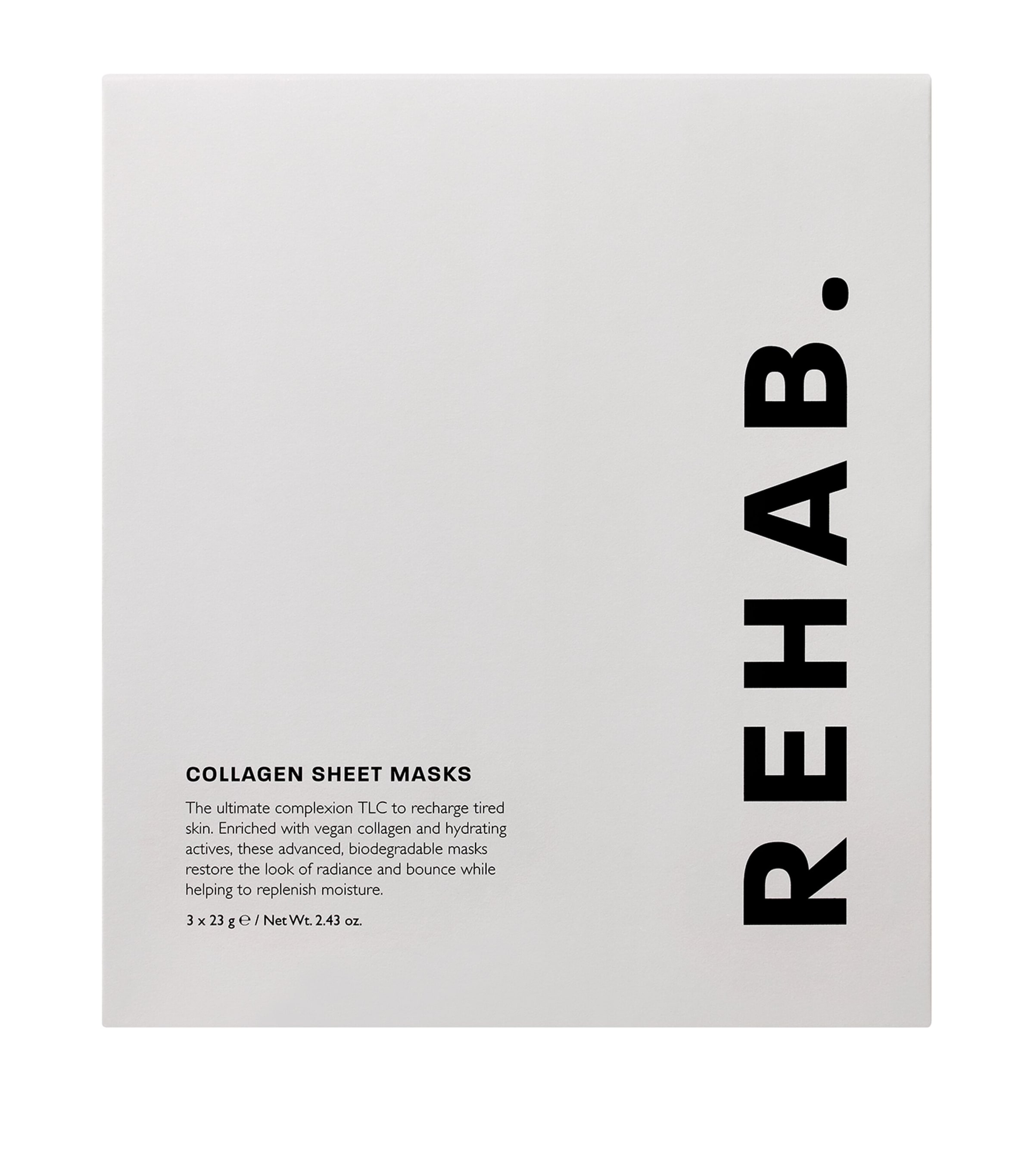 REHAB. Collagen Sheet Mask (Pack of 3) Image 1