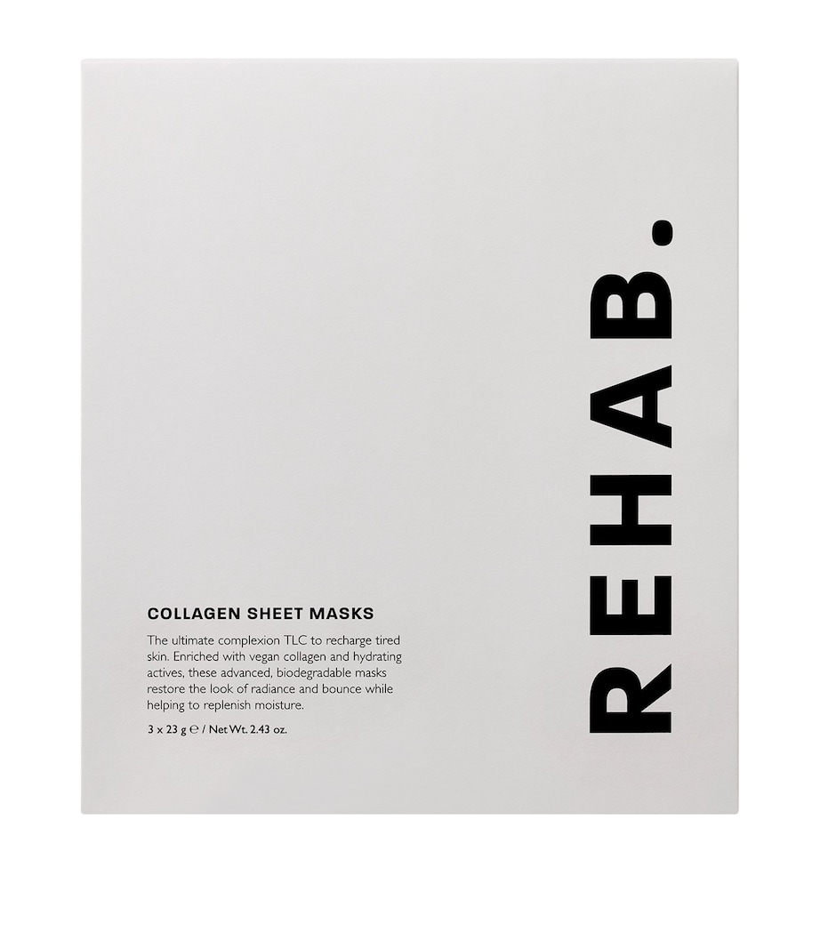 REHAB. Collagen Sheet Mask (Pack of 3) Image 1