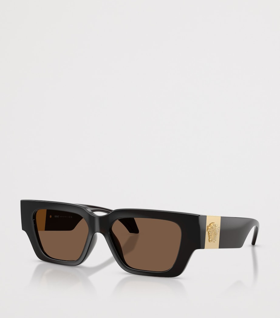 Versace VE4497U Rectangle Sunglasses Brown Image 2