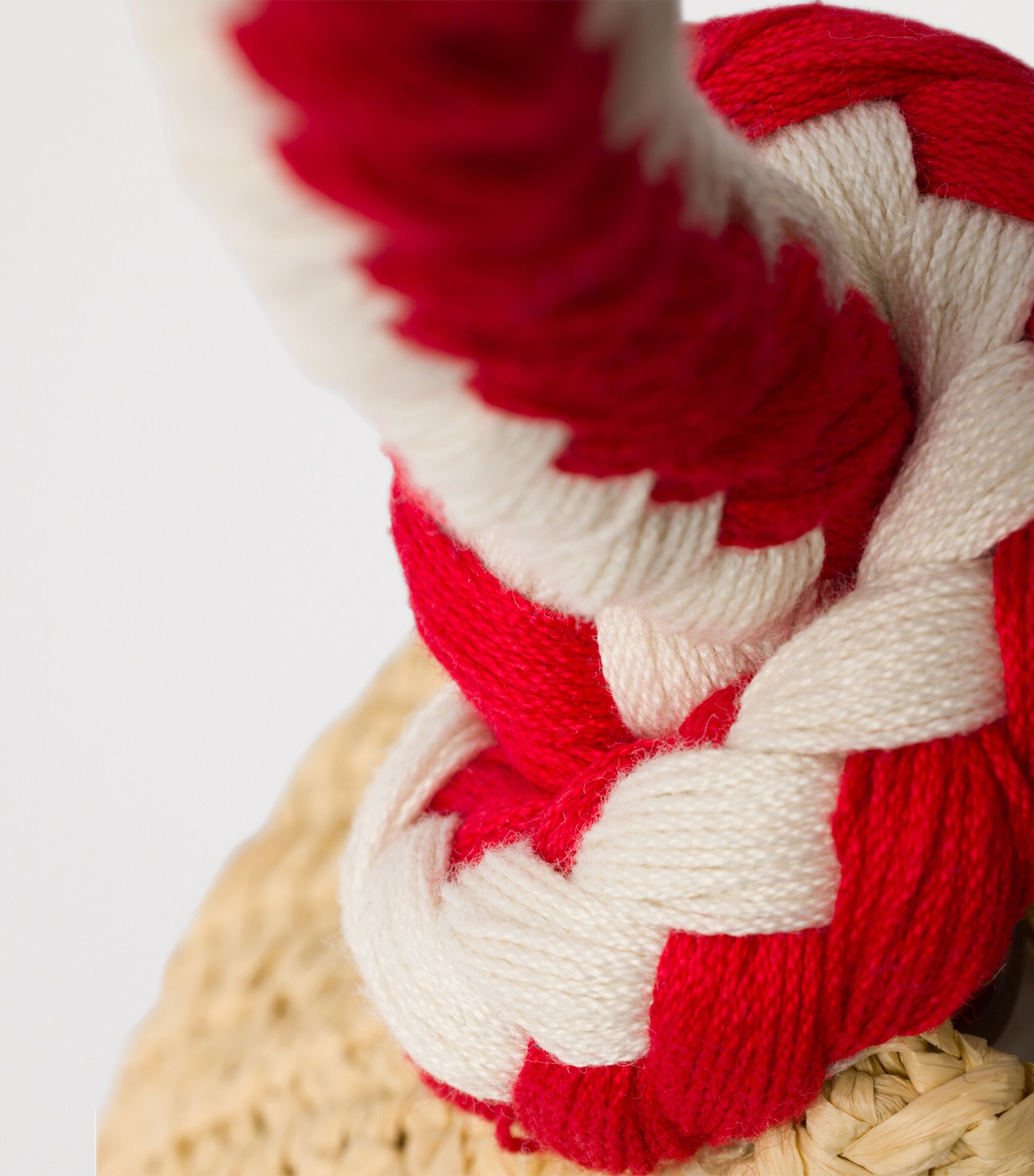 Prada Mini Crochet Bucket Bag Image 5