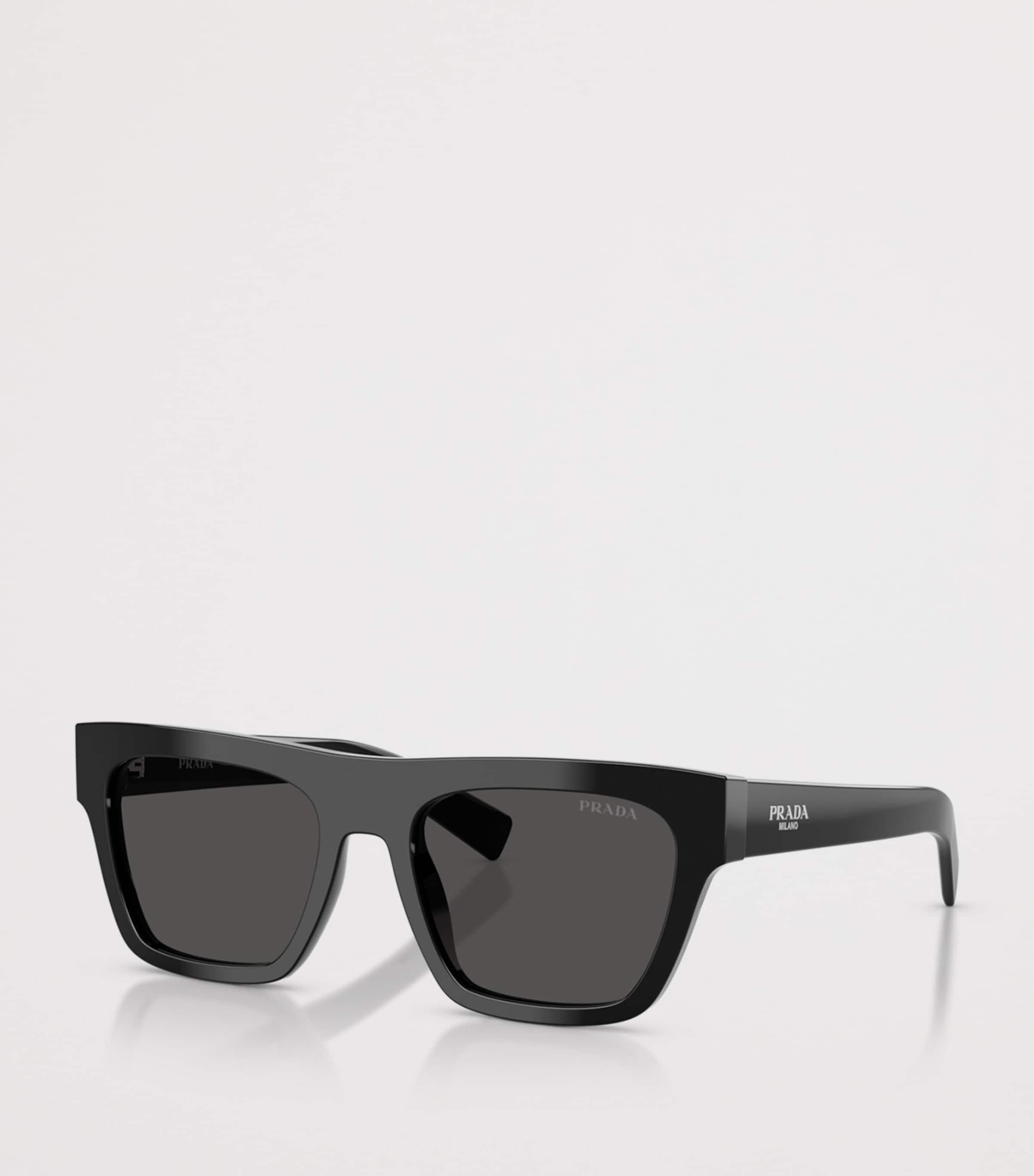 Acetate Rectangular Sunglasses 16K08Z Image 2