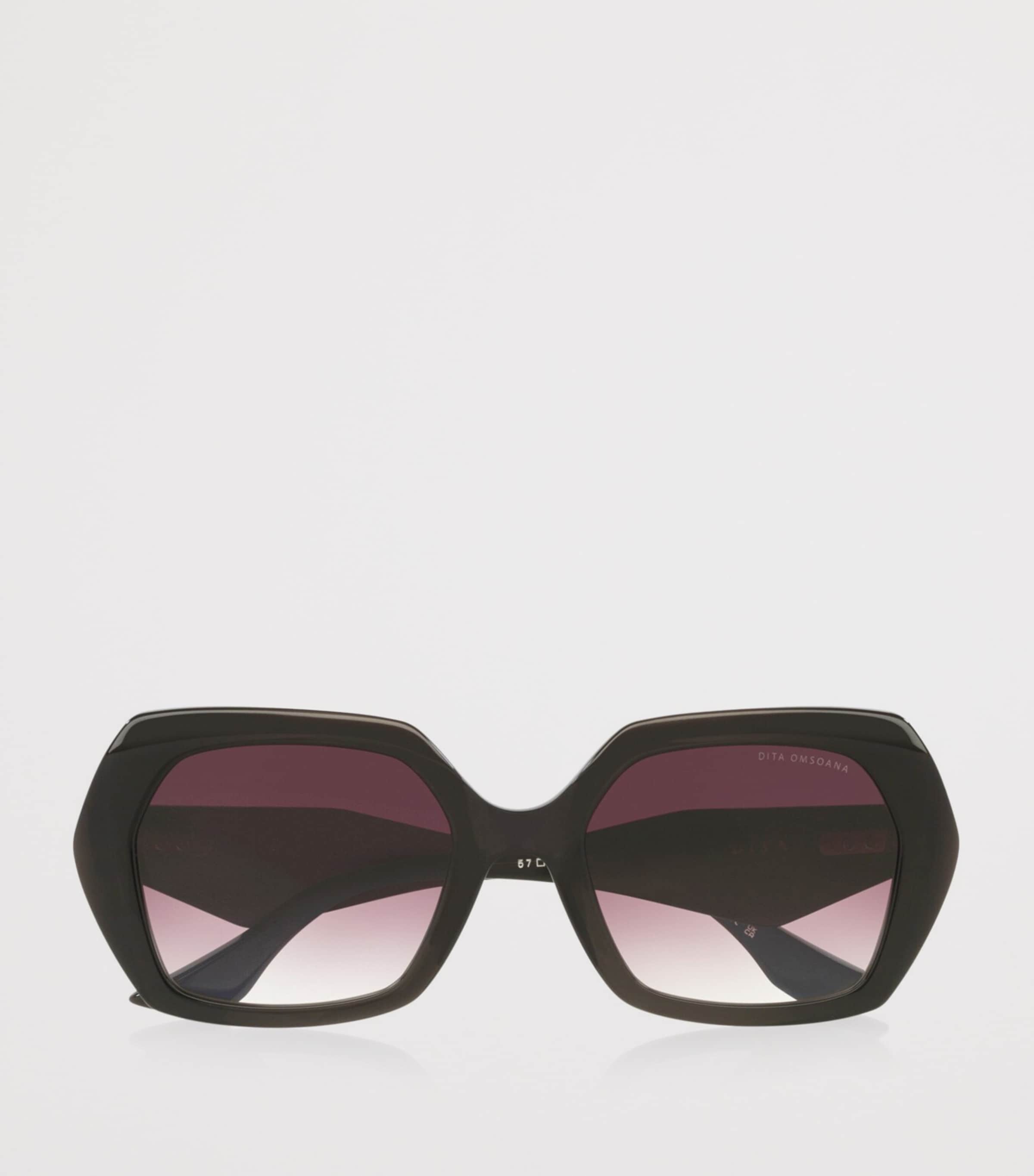 DITA Omsoana Angular Square Sunglasses Black Image 5