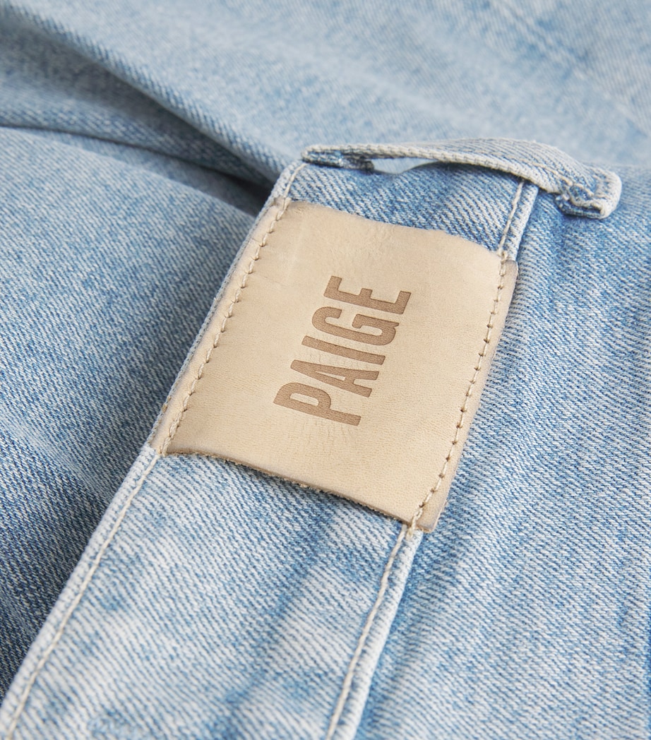 Vintage Wash Sasha Wide-Leg Jeans LOW KEY Image 5