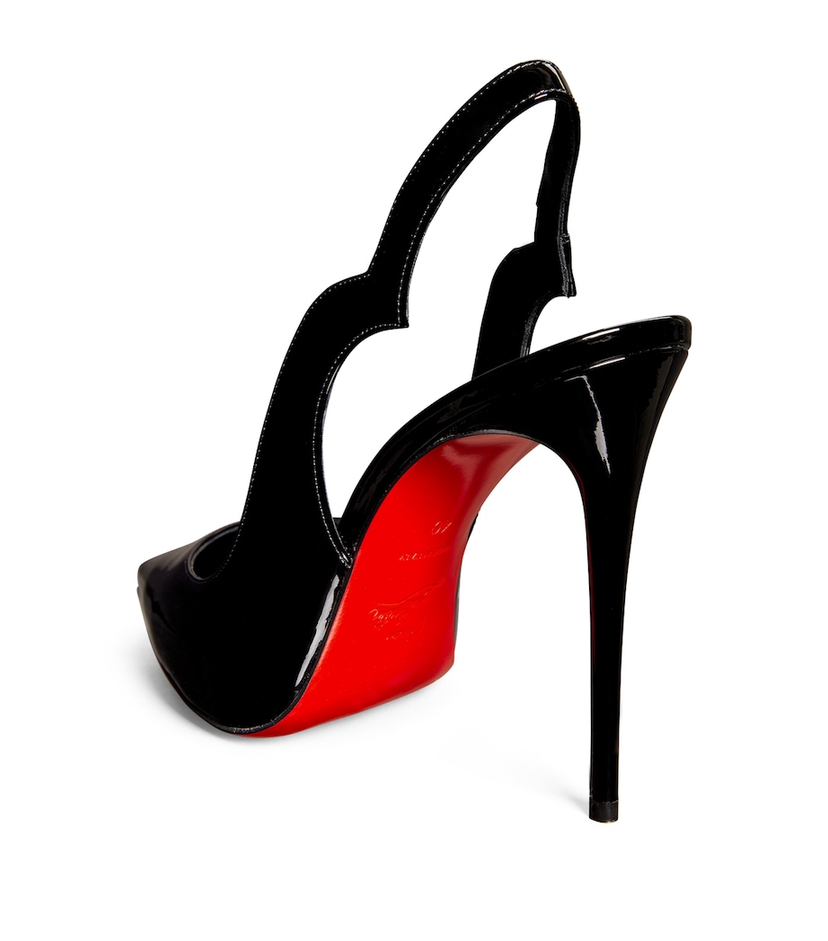 Hot Chick Sling Patent Slingback Pumps 100 B439 Image 7